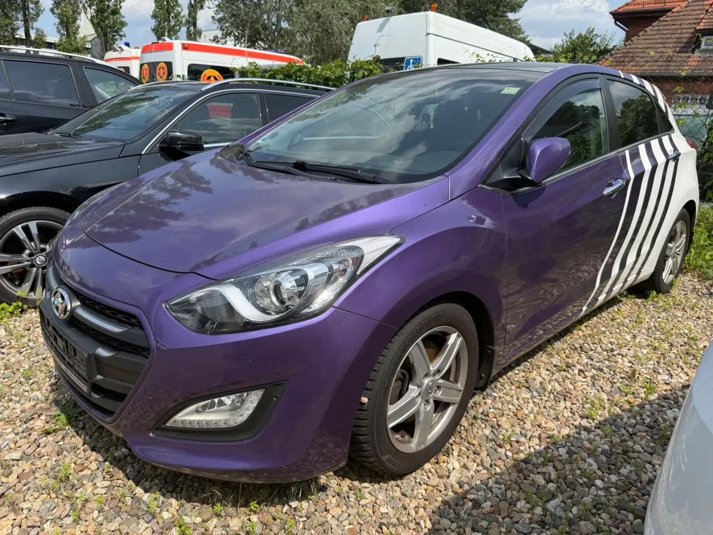 Hyundai i30 Style*Panorama/Autom/Navi/Sitzhzg/KeylessGo* Blanc - 1
