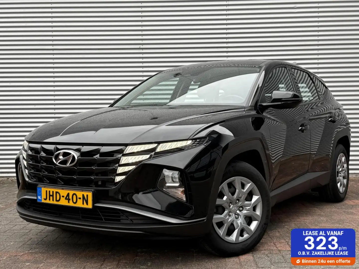 Hyundai TUCSON 1.6 T-GDI NW Model Camera Carplay Led Cruise 2021 Zwart - 1