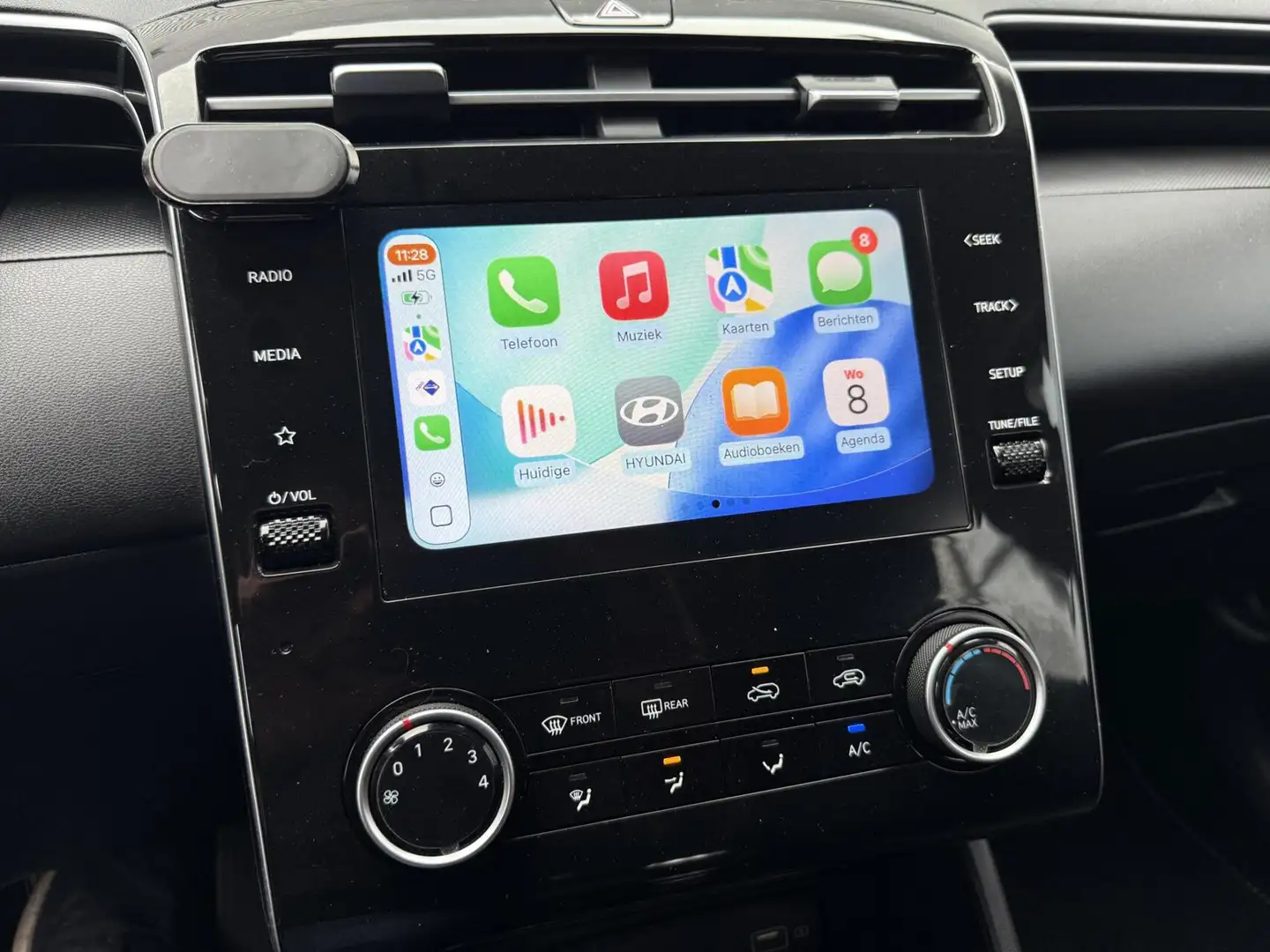 Hyundai TUCSON 1.6 T-GDI NW Model Camera Carplay Led Cruise 2021 Zwart - 2