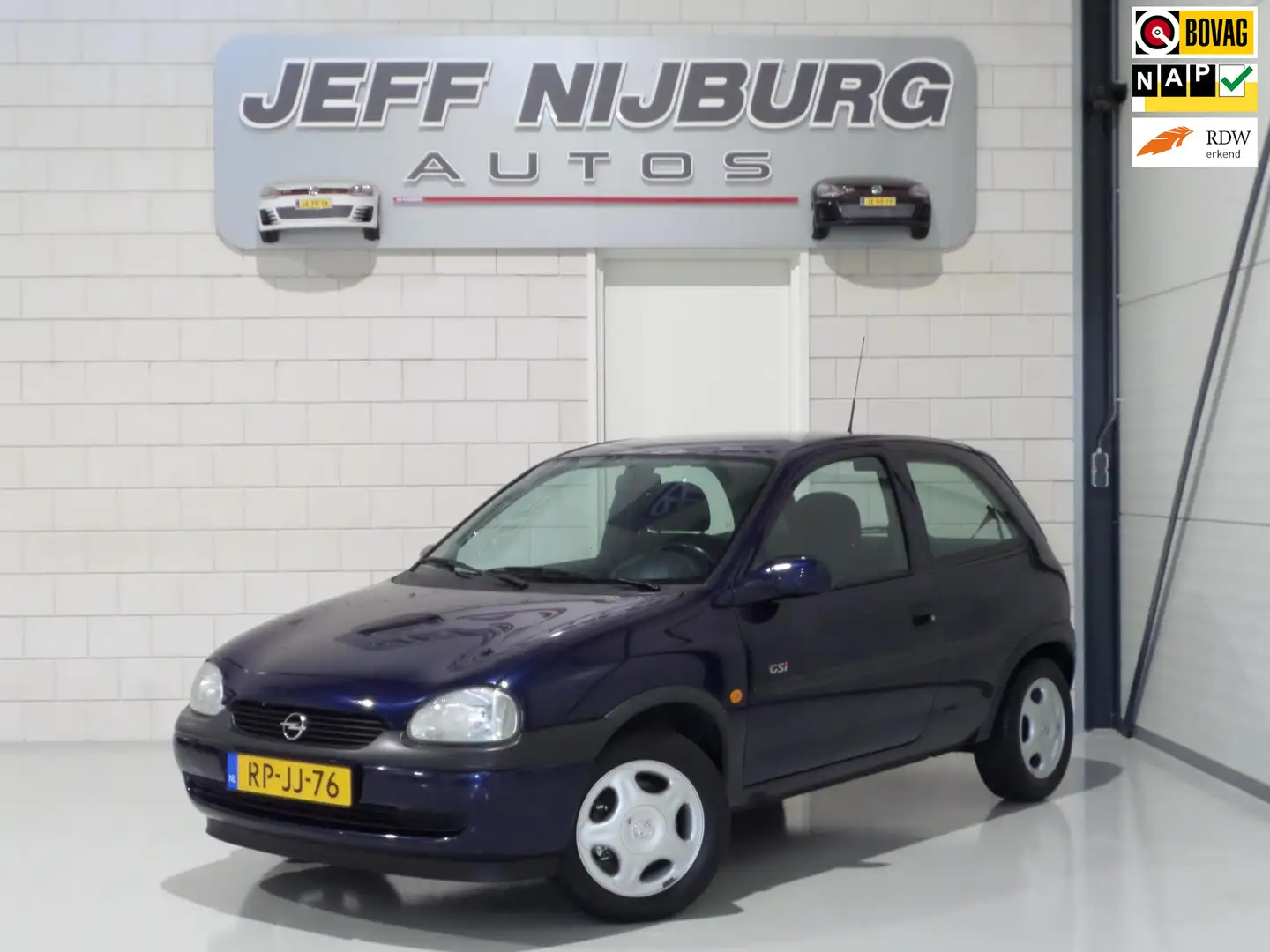 Opel Corsa 1.6i-16V GSi Optic "Origineel NL!" 1e eigenaar! Un Azul - 1
