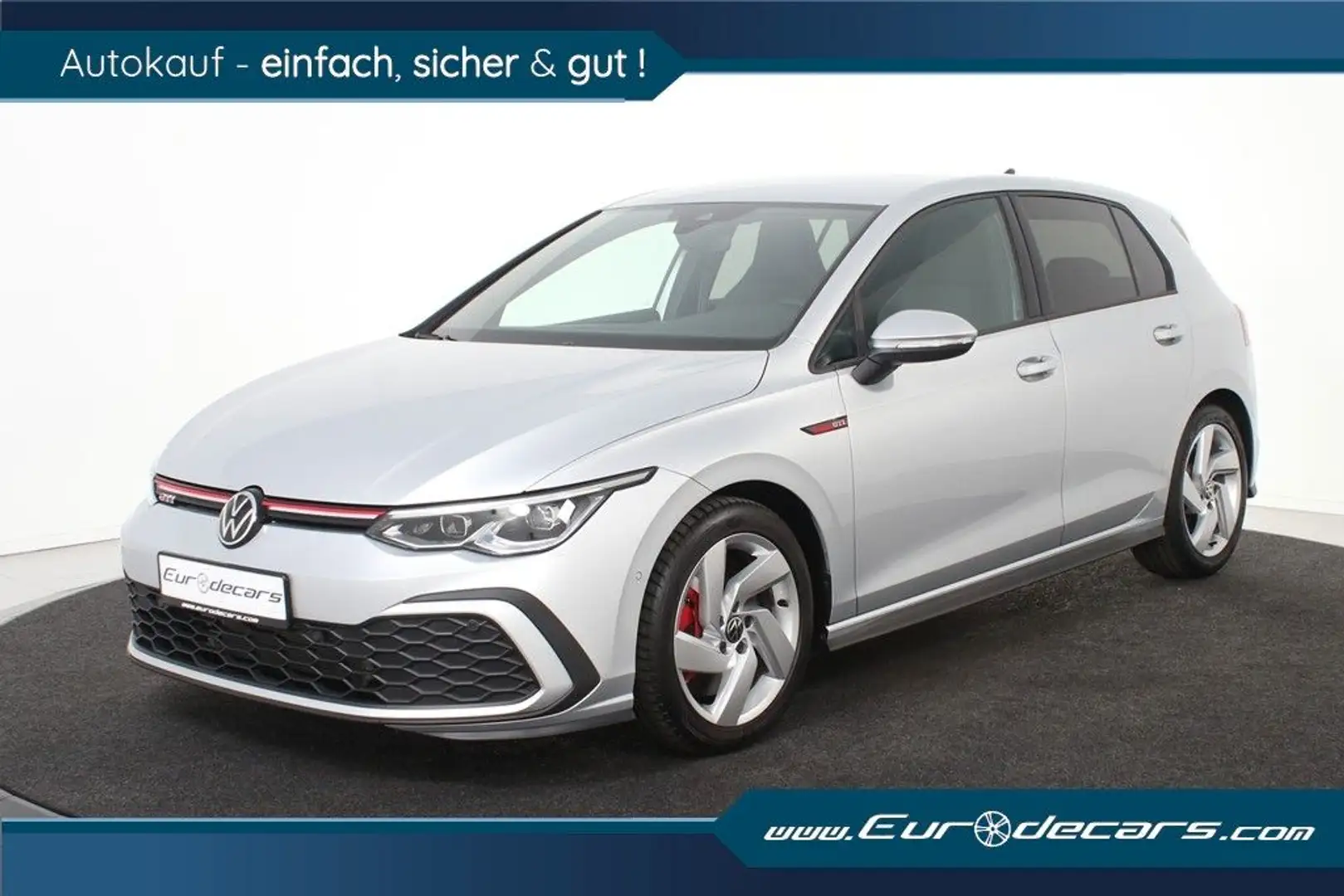 Volkswagen Golf VIII 2.0 TSI GTI Navi*Keyless*SHZ*Park ass. Argent - 1