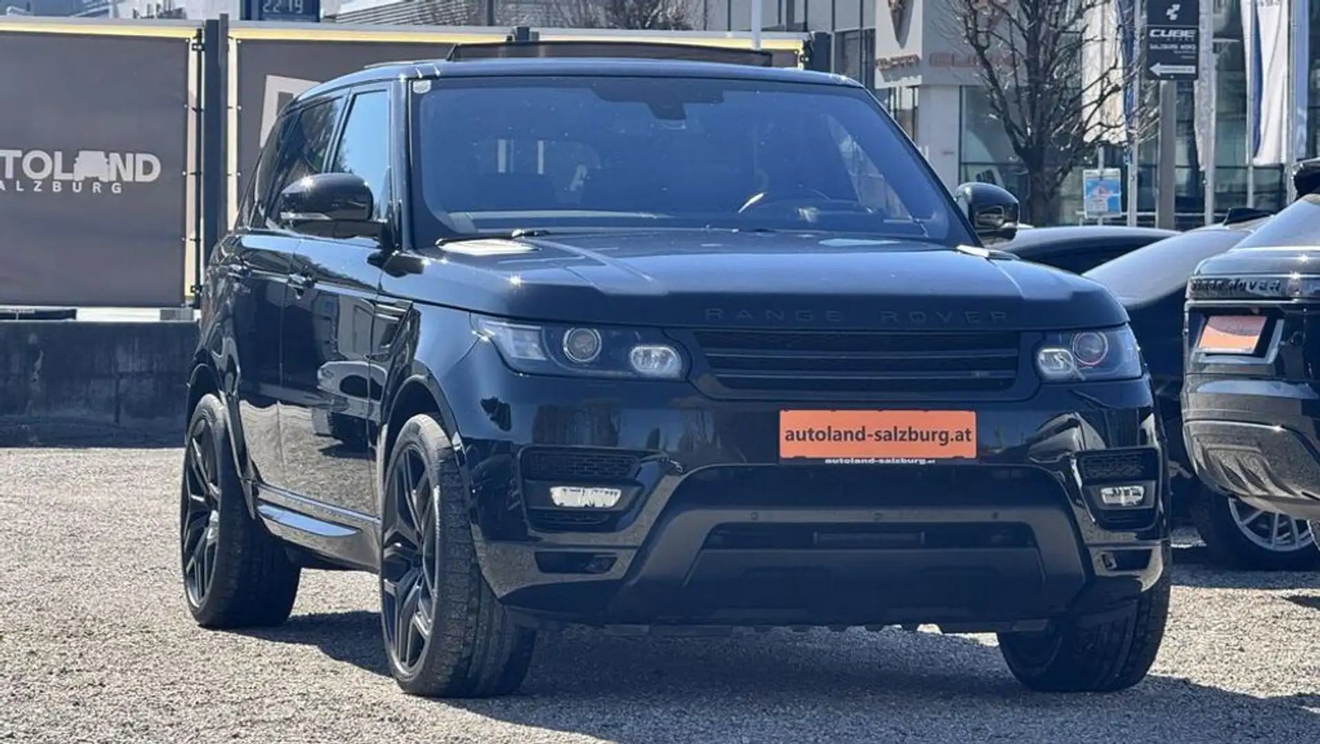 Land Rover Range Rover Sport HSE DYN! HUD ZR NEU! TOP ZUSTAND Schwarz - 1