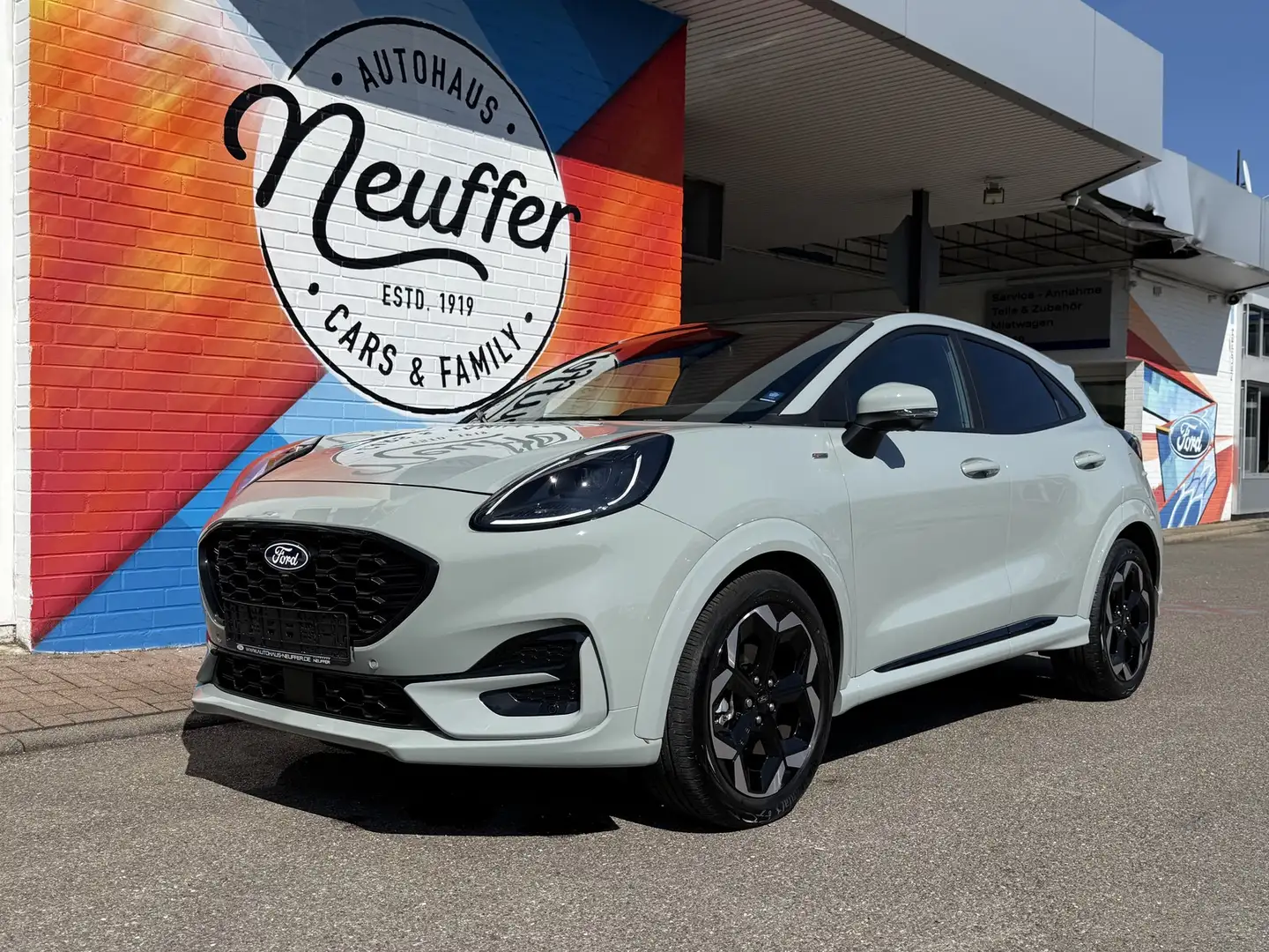 Ford Puma ST-Line X MHEV/Pano/AHK abnehmbar Grau - 1