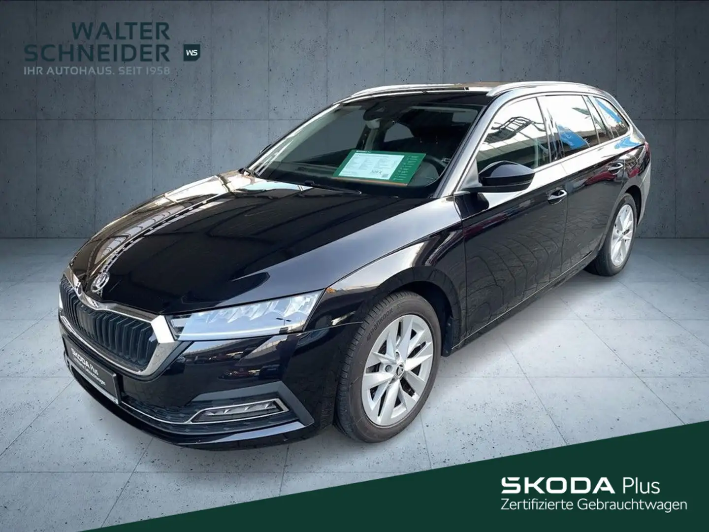 Skoda Octavia 1.5 eTSI DSG Style Navi AHK Standhzg. Schwarz - 1