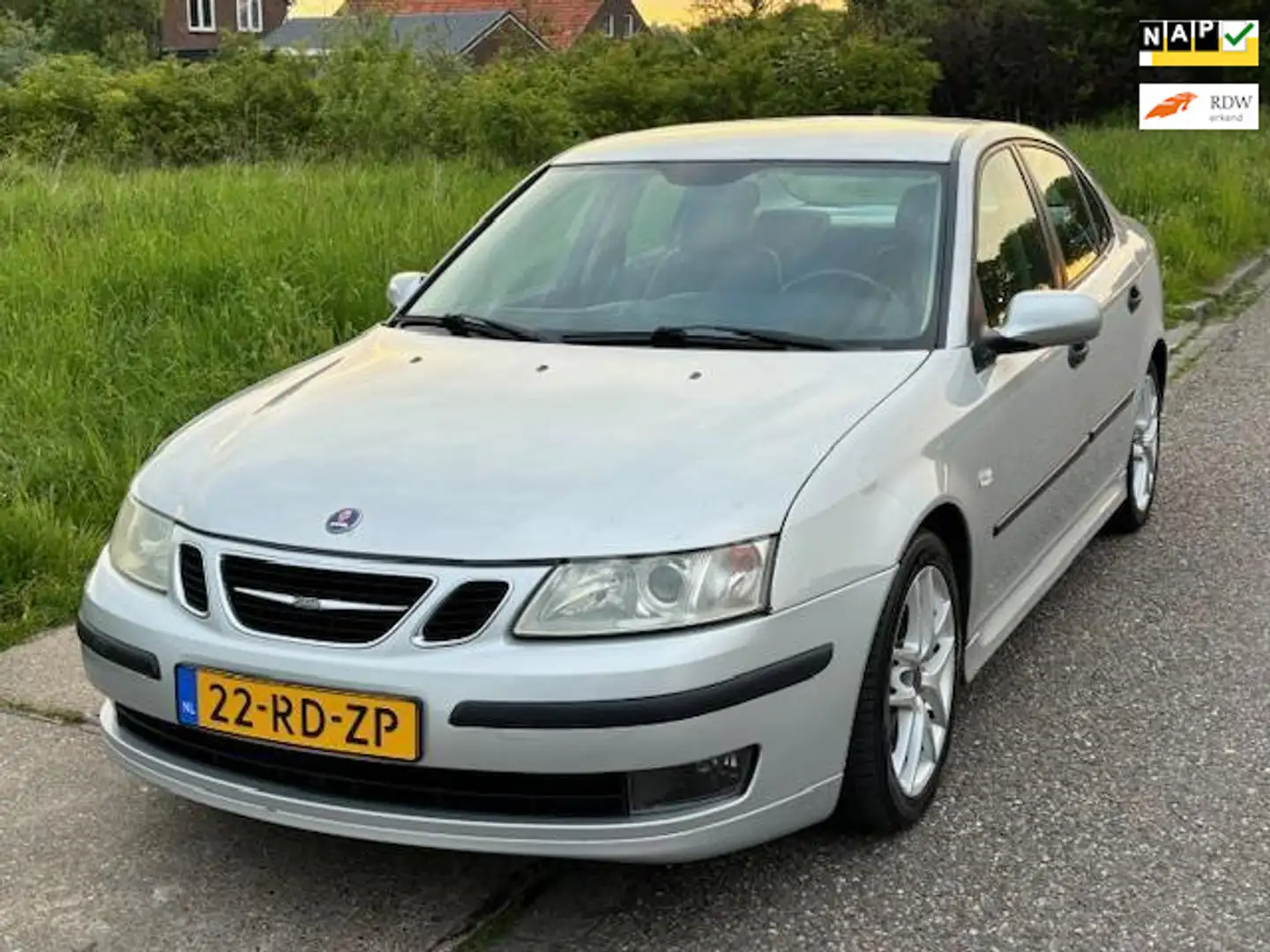 Saab 9-3 Sport Sedan 1.8t Arc ECC Audio/CD Leder Elect. pak Grau - 1