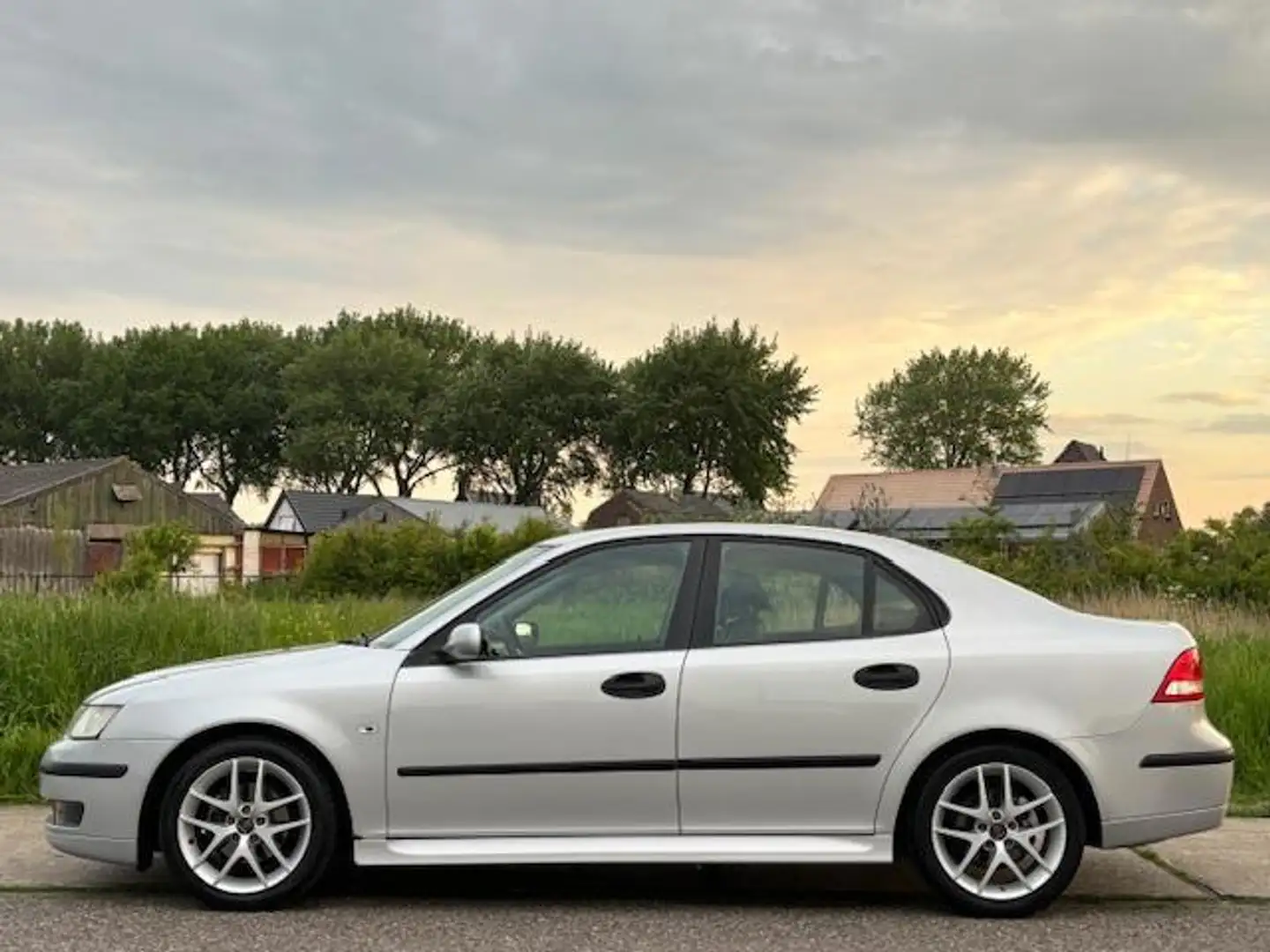 Saab 9-3 Sport Sedan 1.8t Arc ECC Audio/CD Leder Elect. pak Grau - 2