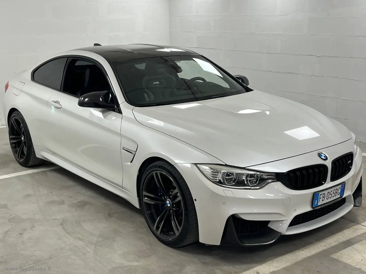 BMW M4 M4 CAMBIO DKG COUPE TETTO CARBONIO Weiß - 2
