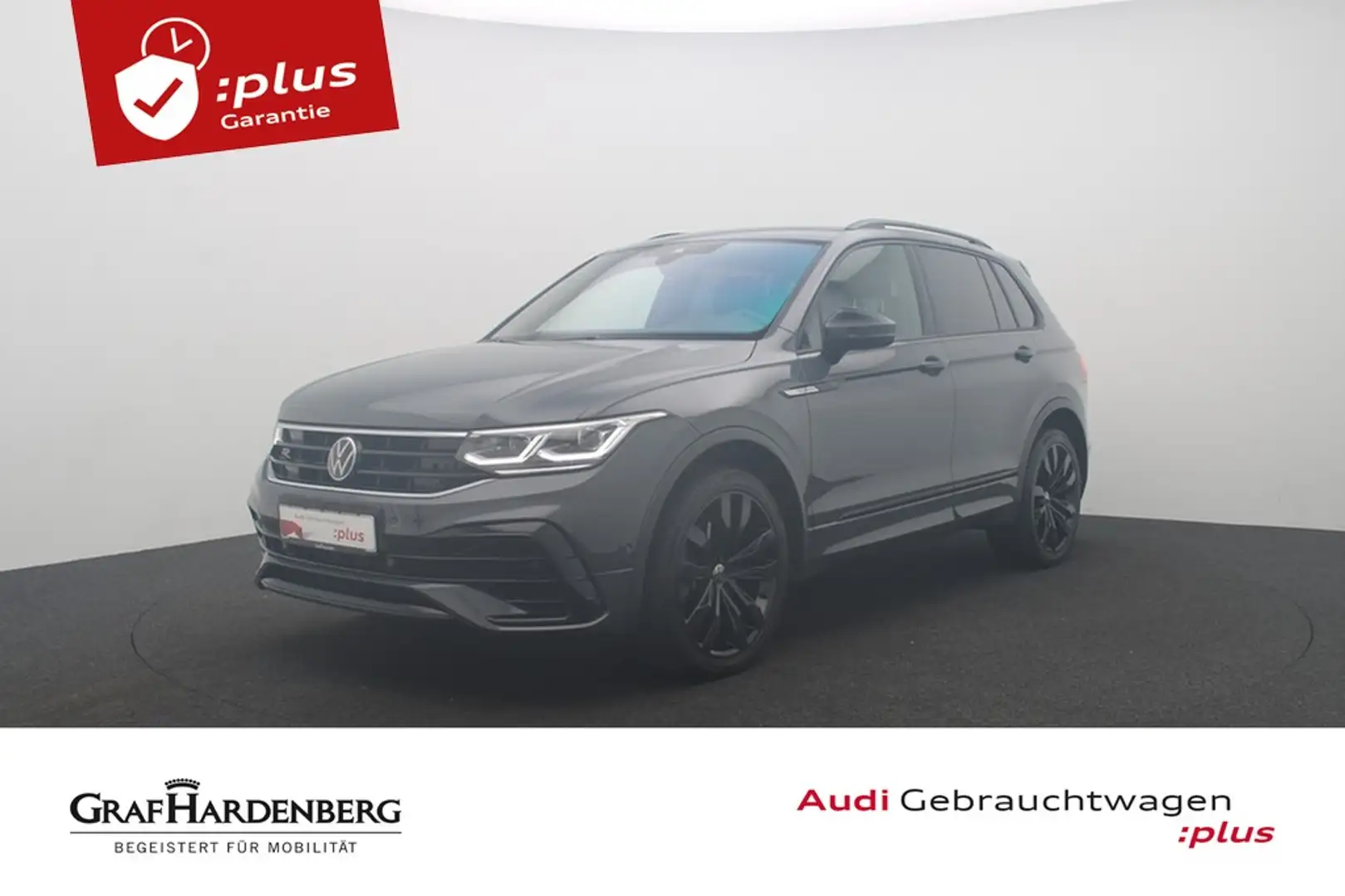 Volkswagen Tiguan 2.0 TSI 4Motion R-Line Matrix Navi HuD Grau - 1