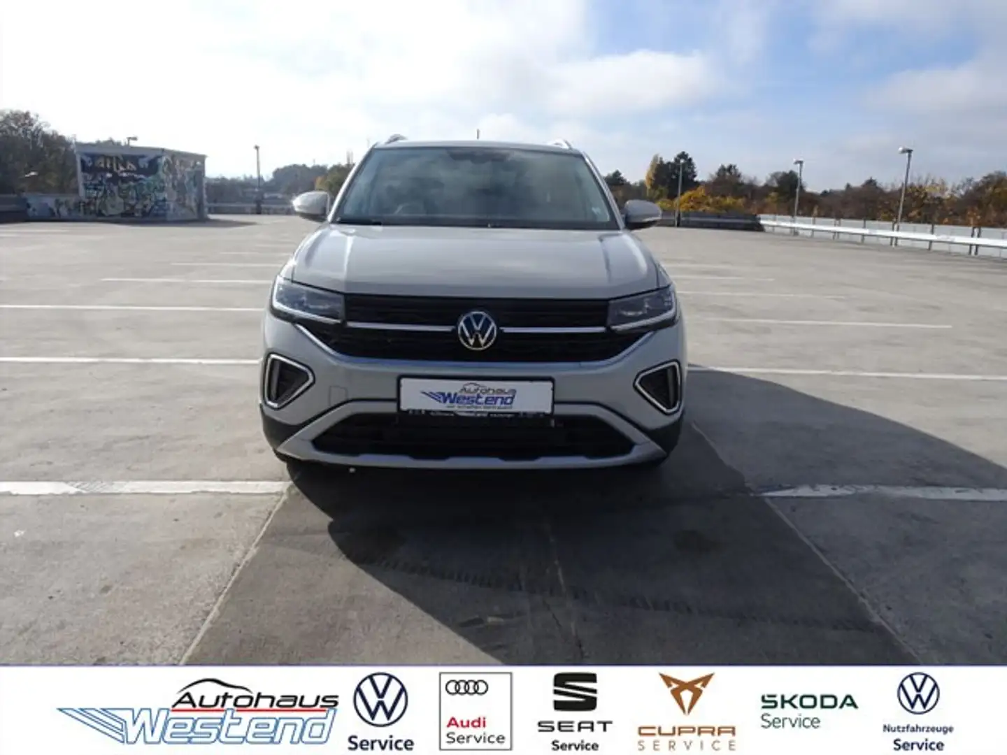 Volkswagen T-Cross Style 1.5l TSI 110kW DSG LED Navi Klima Grau - 1