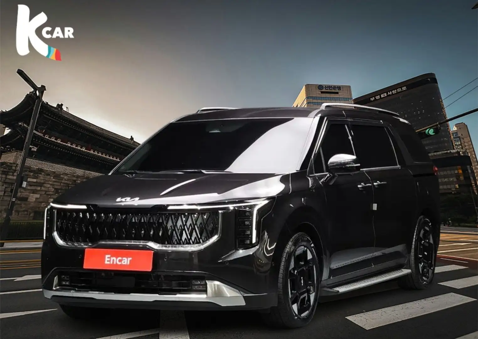 Kia Carnival 1.6 Hybrid Noblesse 9-Sitzer - Koreaimport Schwarz - 1