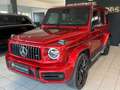 Mercedes-Benz G 63 AMG CARBON BURMESTER SCHECKHEFT Rouge - thumbnail 1
