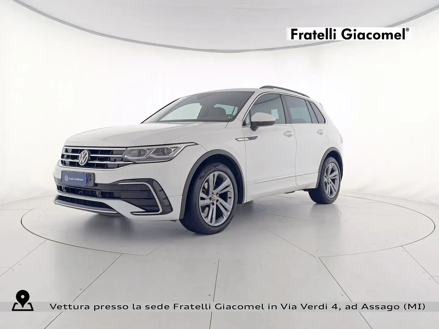 Volkswagen Tiguan 1.5 tsi r-line 150cv dsg Blanc - 1