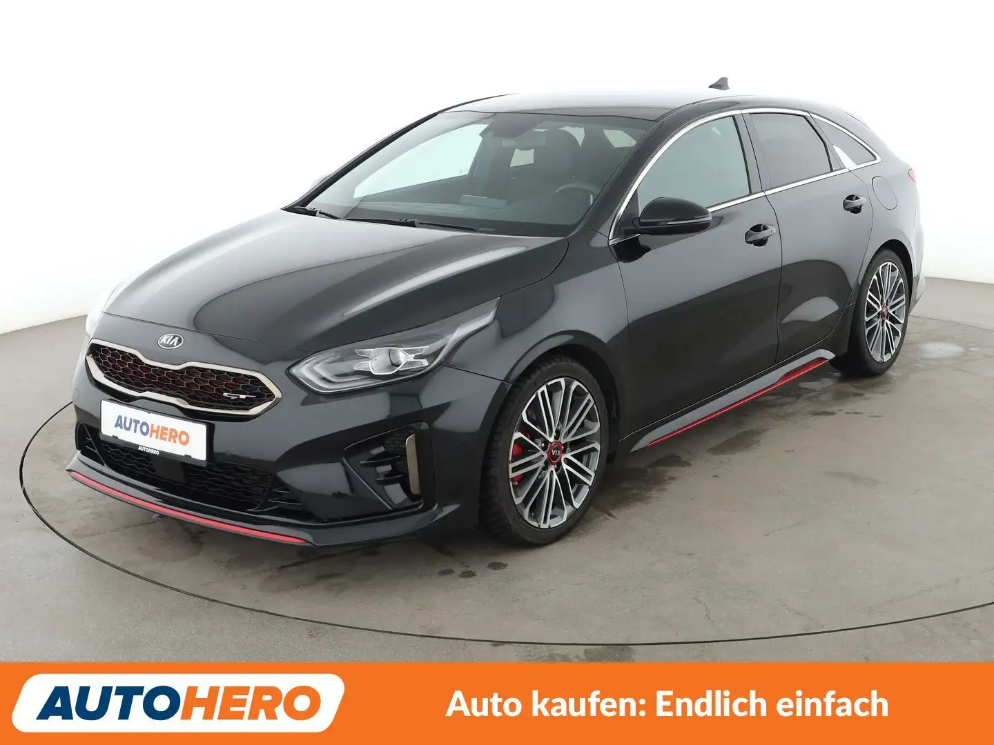 Kia ProCeed / pro_cee'd 1.6 TGDI GT Aut.*NAVI*LED*TEMPO*PLA* Noir - 1