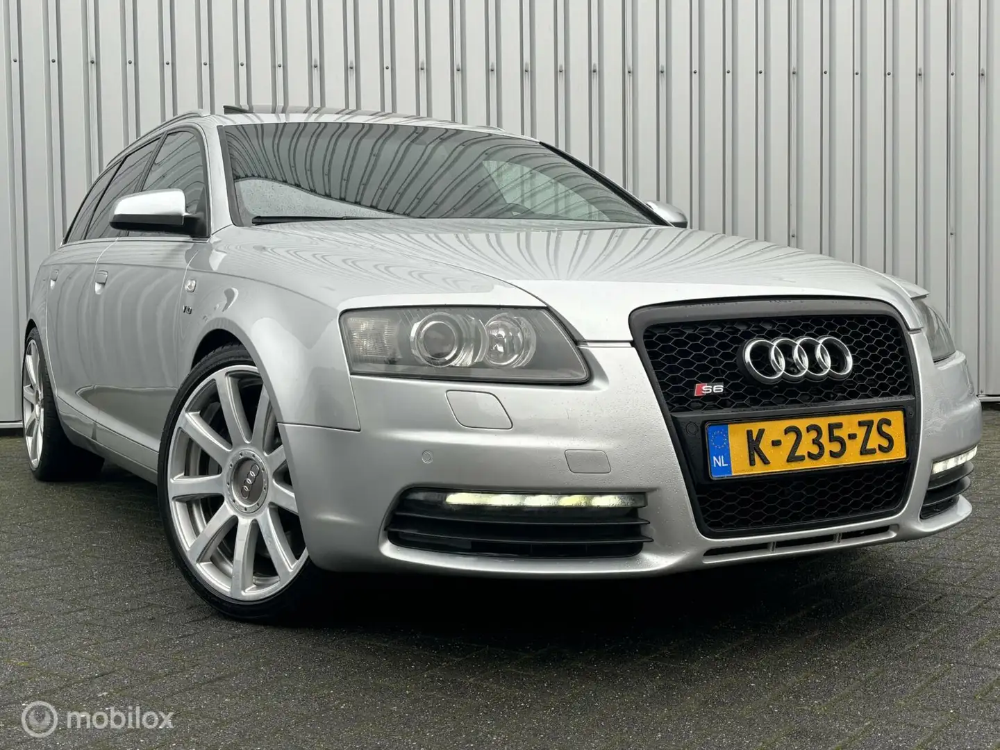 Audi S6 Avant 5.2 FSI V10 Pro Line | 435pk | Youngtimer | siva - 1