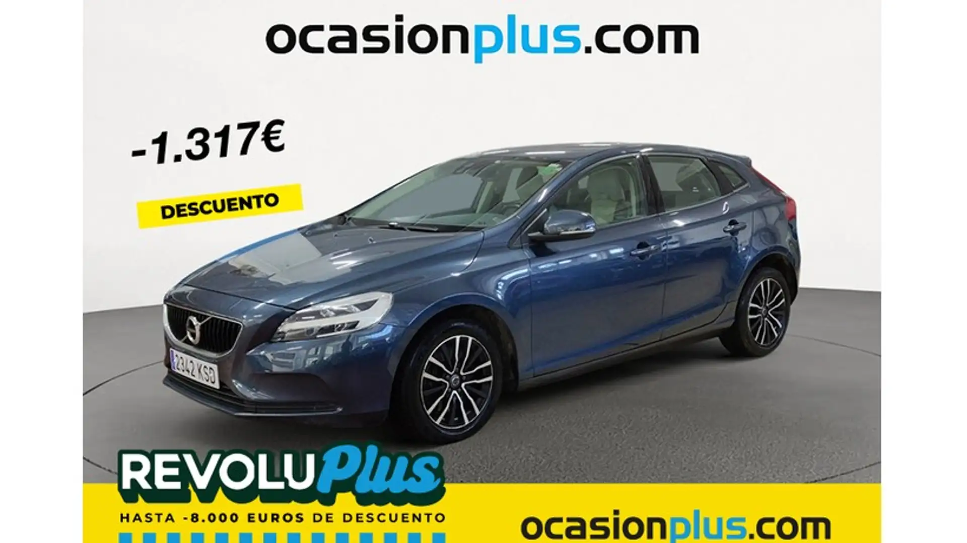 Volvo V40 D3 Momentum Aut. 150 Bleu - 1
