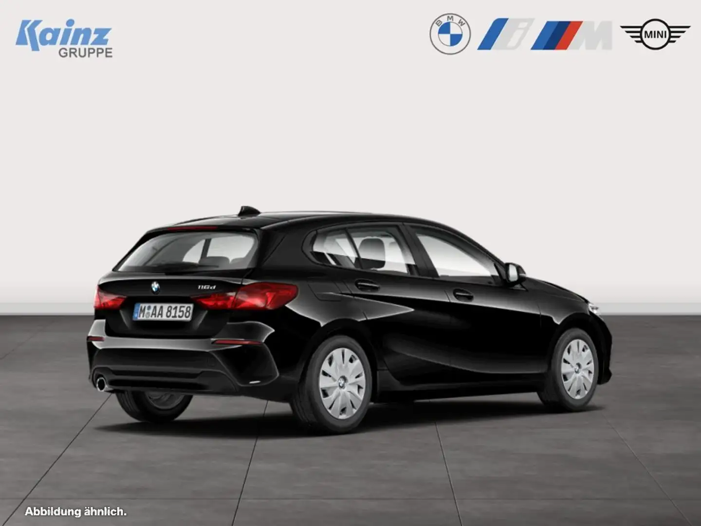 BMW 116 d Schwarz - 2