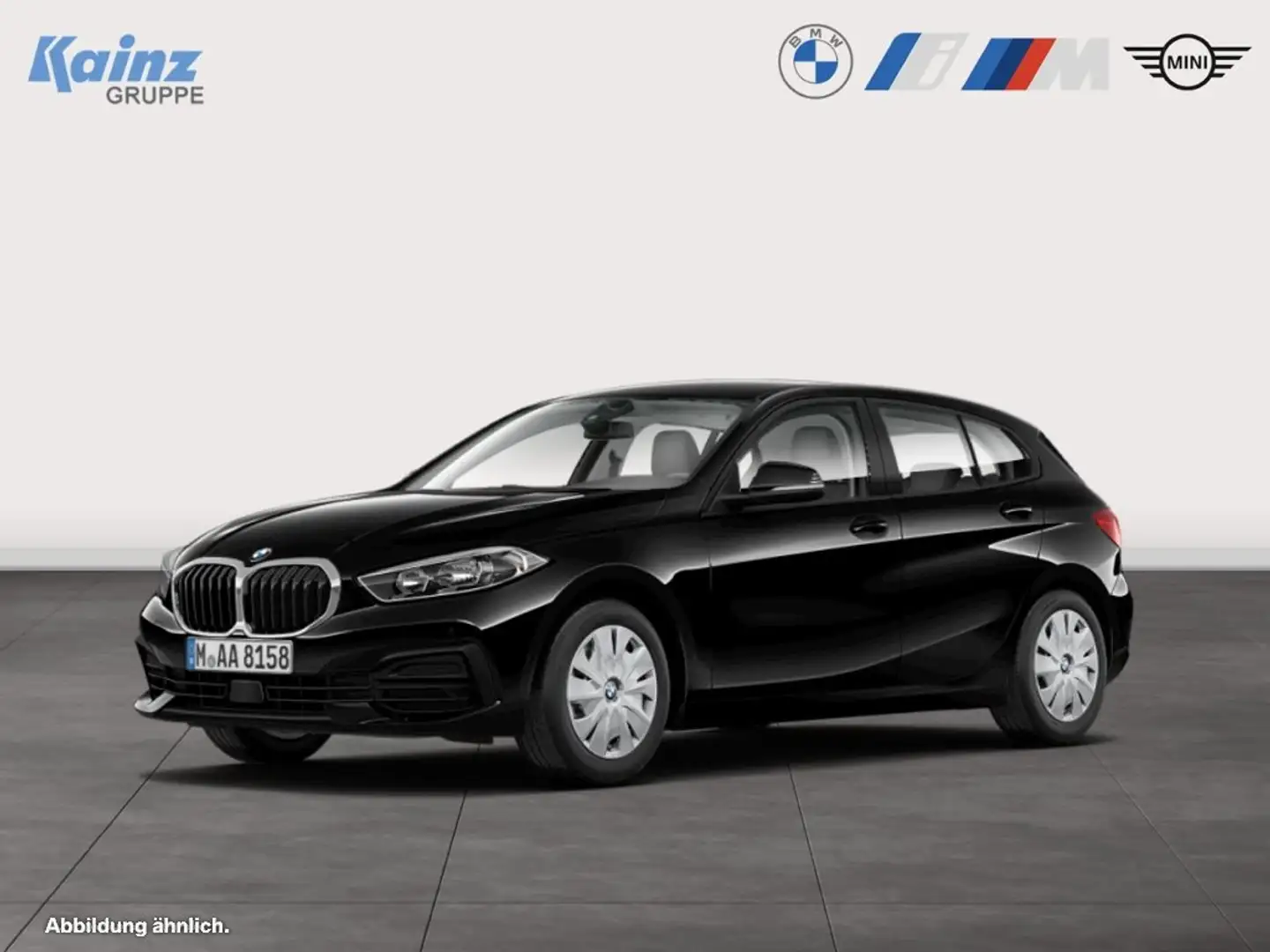 BMW 116 d Schwarz - 1