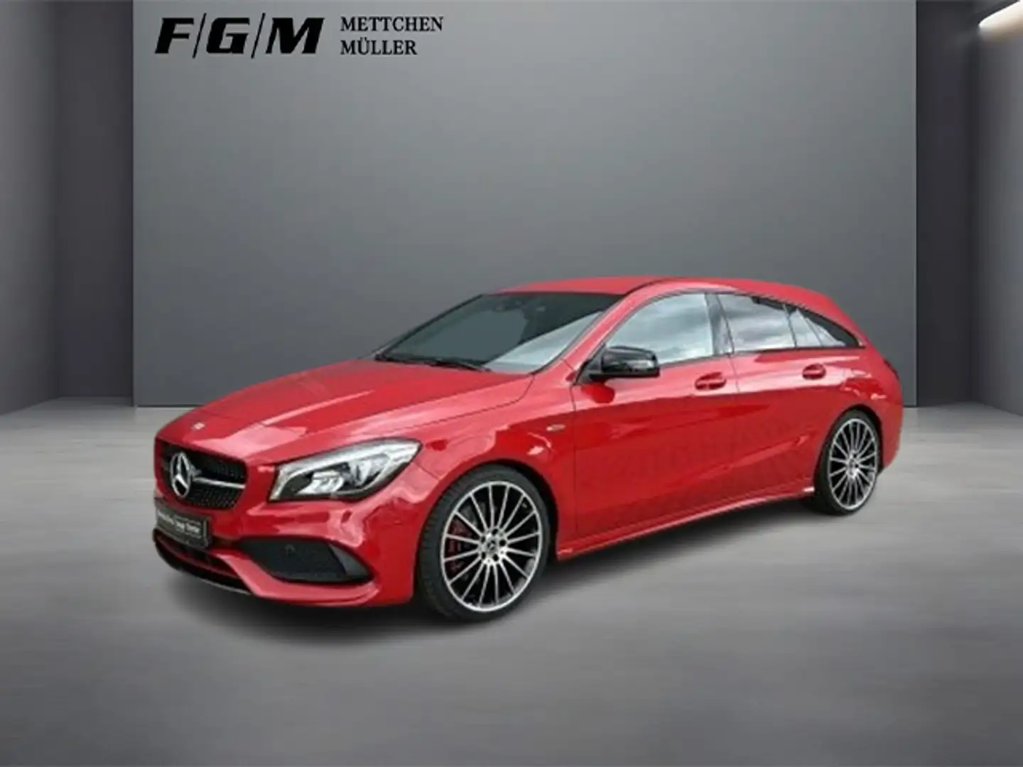 Mercedes-Benz CLA 250 4Matic  AMG Line +LED+Navi+Night+AUT+PTS Červená - 1