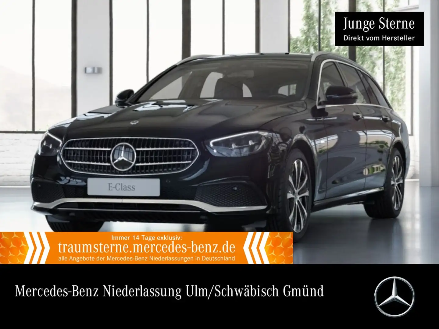 Mercedes-Benz E 300 de T AVANTG+AHK+LED+FAHRASS+KAMERA+KEYLESS Schwarz - 1