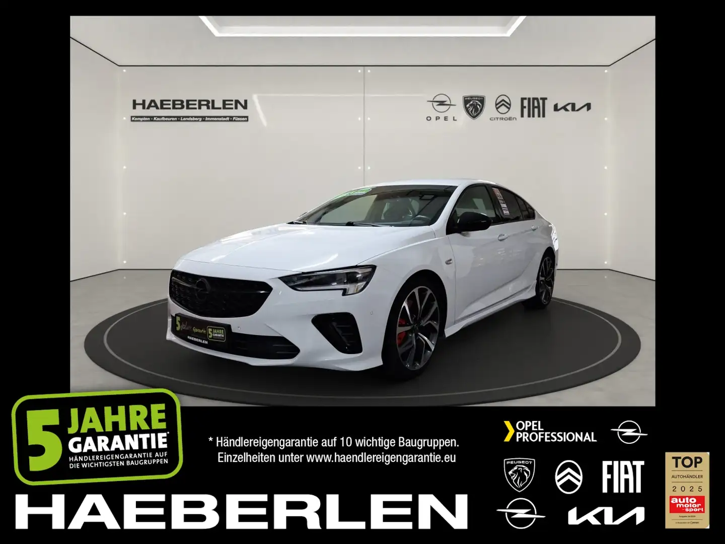 Opel Insignia B Grand Sport 2.0 SHT  GSi ACC+LED+Luft Blanco - 1