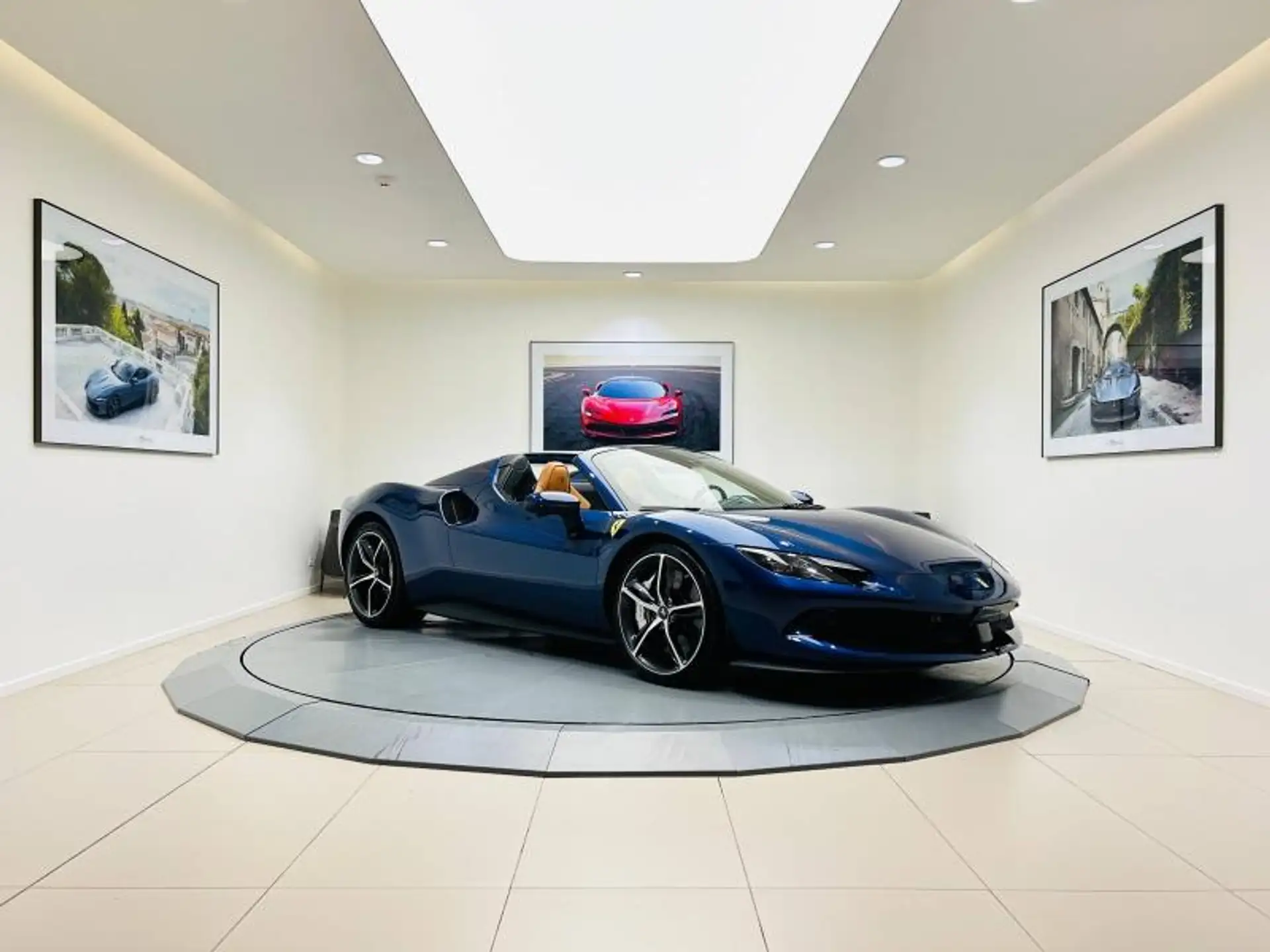 페라리 296 GTS 2024 파랑 사진 7