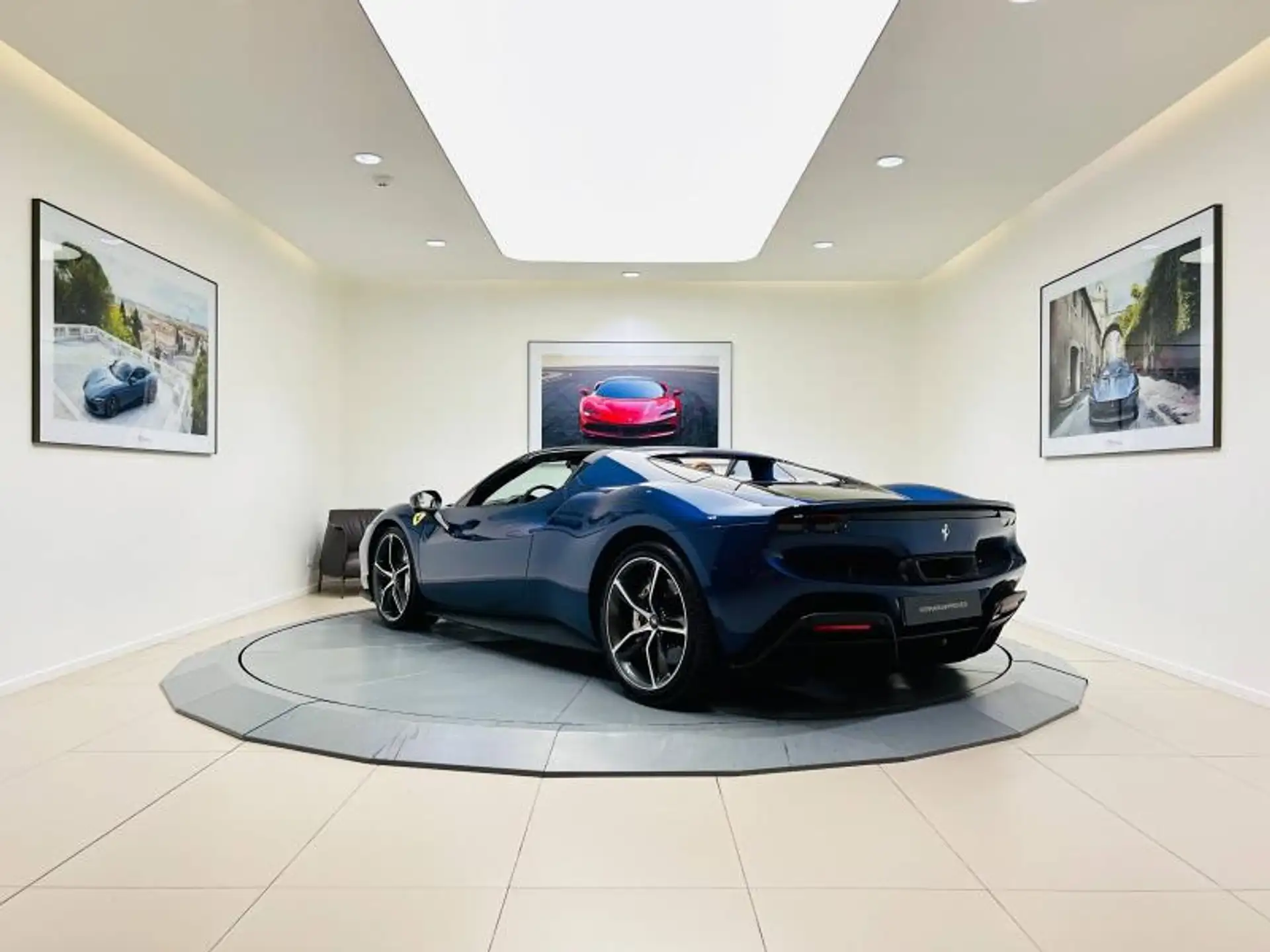 페라리 296 GTS 2024 파랑 사진 4