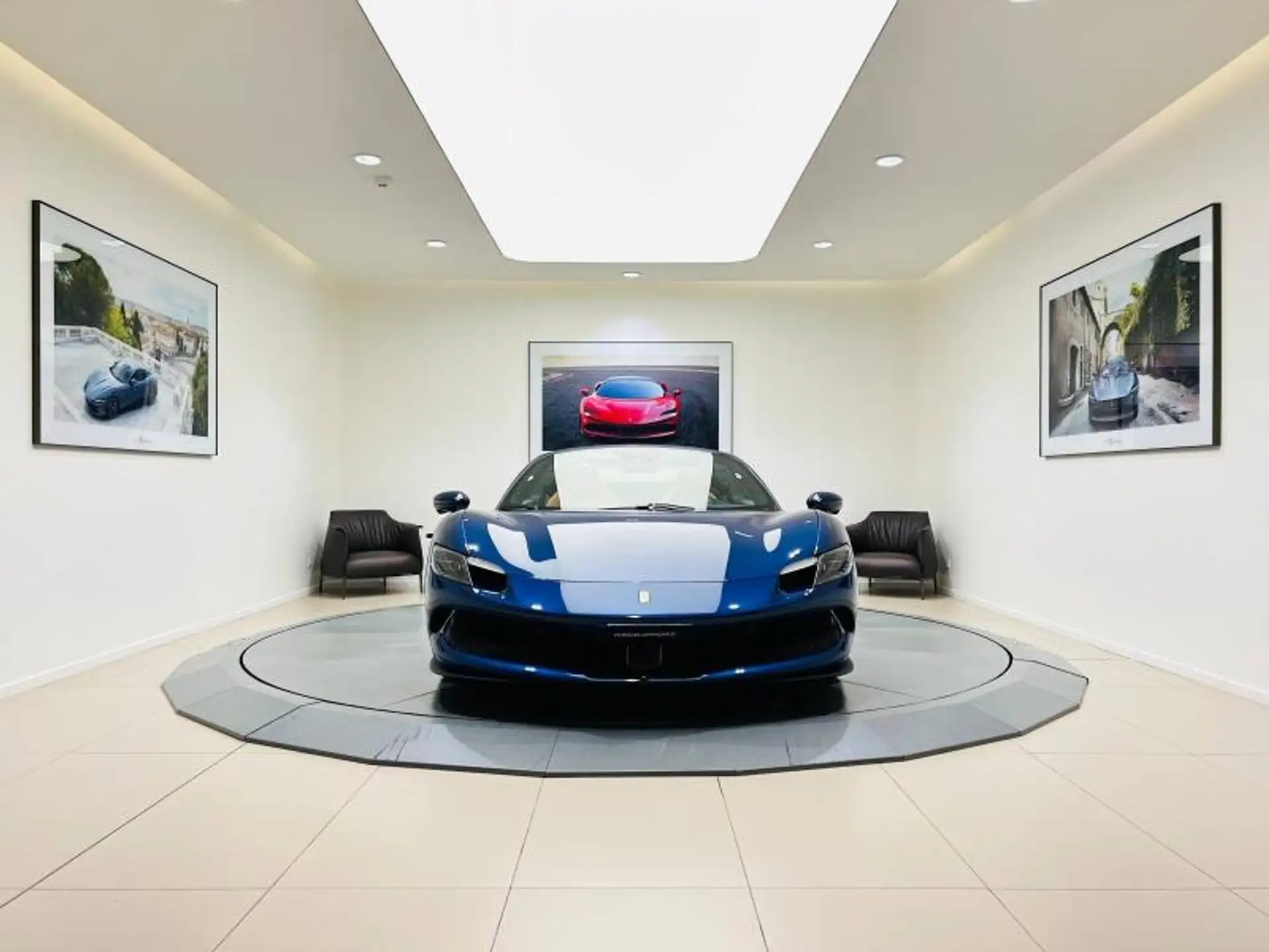 페라리 296 GTS 2024 파랑 사진 8
