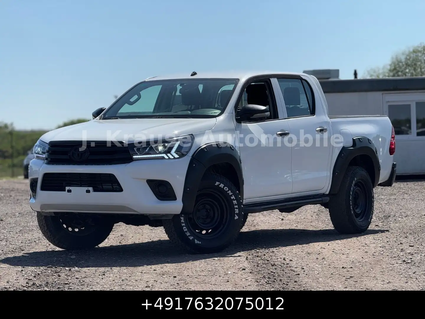Toyota Hilux Double Cab Comfort 4x4 NETTO 21000€ Weiß - 1