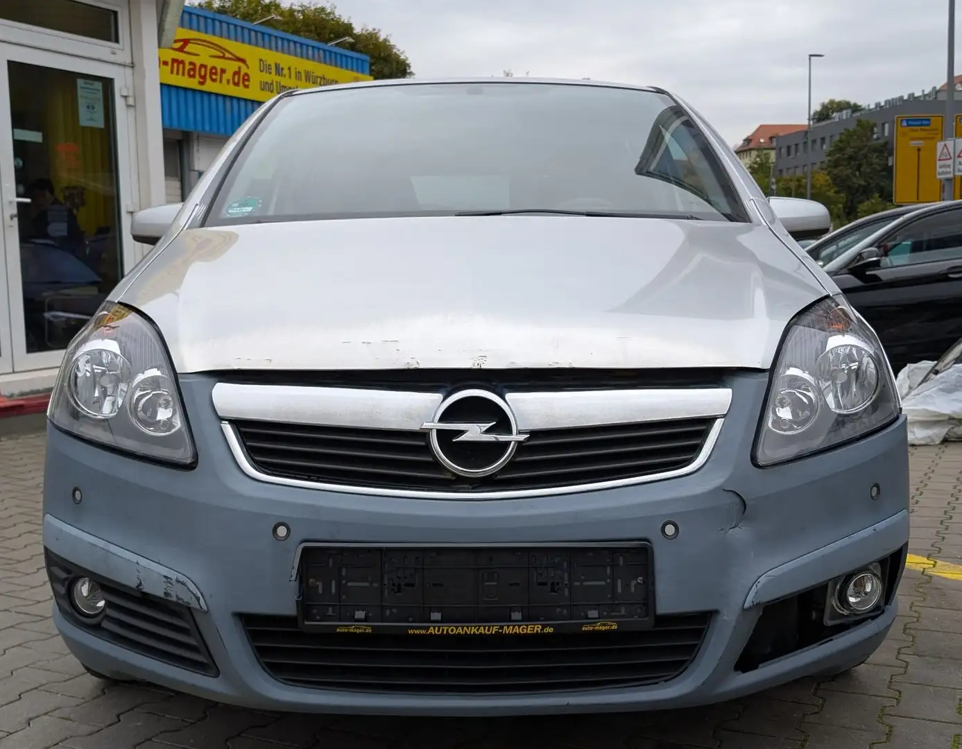 Opel Zafira B 1.9 CDTI*2Hd*7-SI*Temp*AHK*PDC*OhneTüv Silber - 2