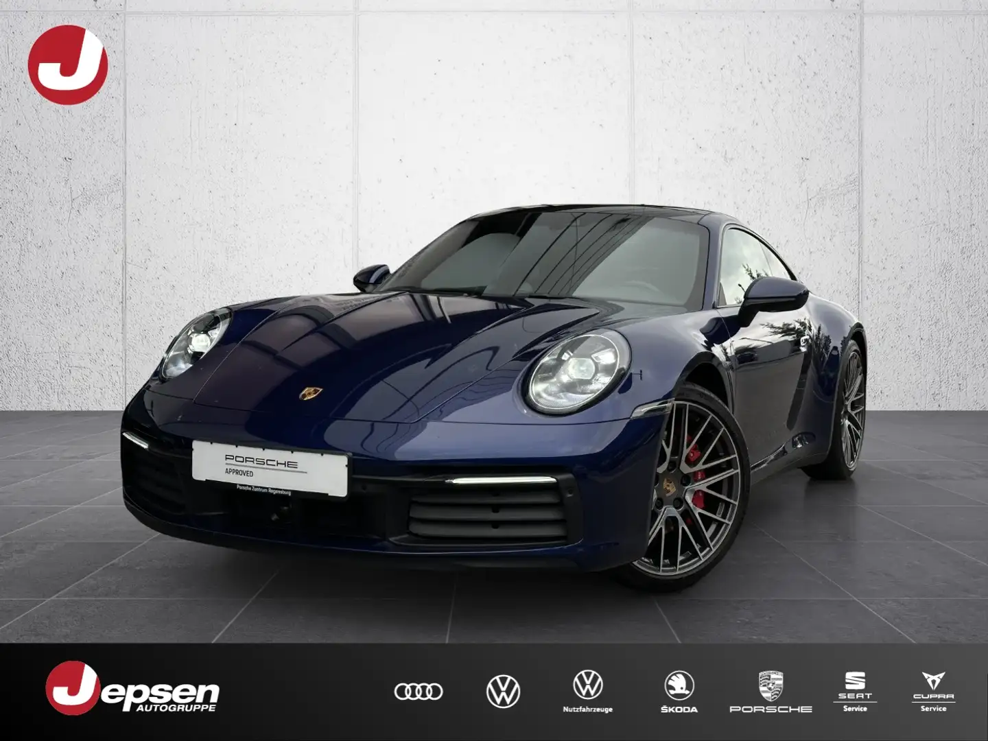 Porsche 992 911 Carrera 4S Lift Matrix BOSE InnoDrive Blau - 1