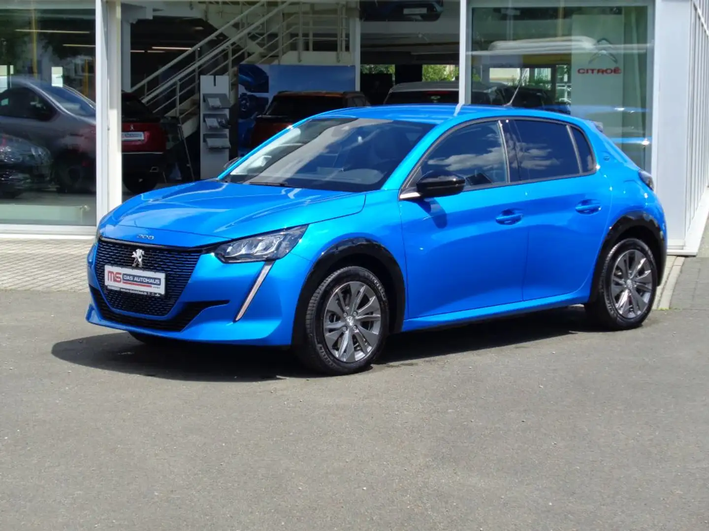 Peugeot 208 Elektromotor 136 Allure Blau - 1