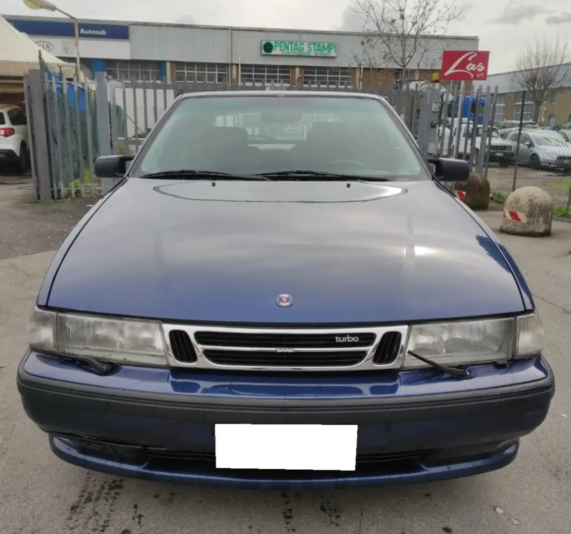 Saab 9000 i Turbo 16 CS Aero Pelle  Radica Unico Propr. Blu/Azzurro - 2
