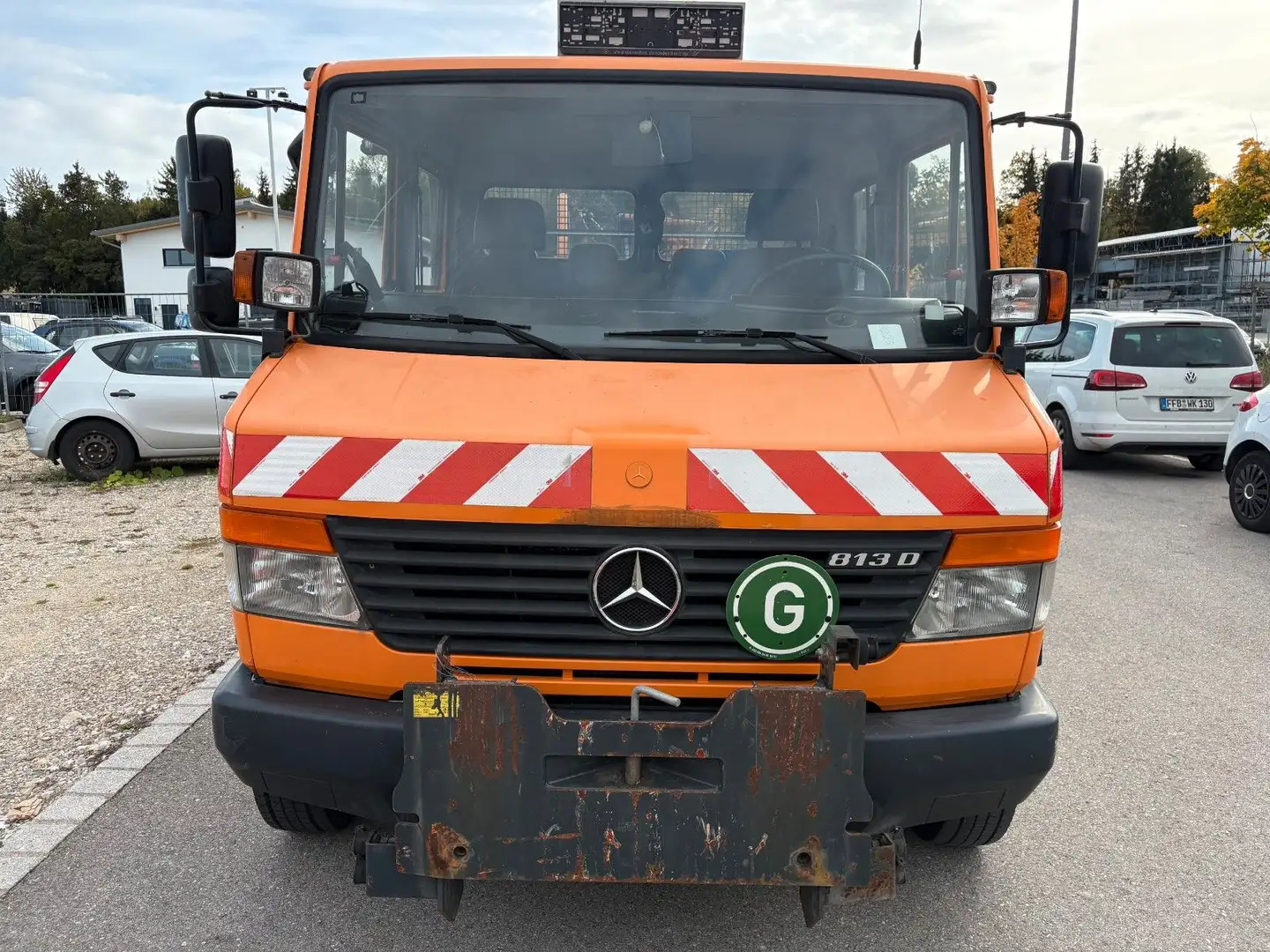 Mercedes-Benz Vario 813 D *Kipper*Schneeräumer* Orange - 2
