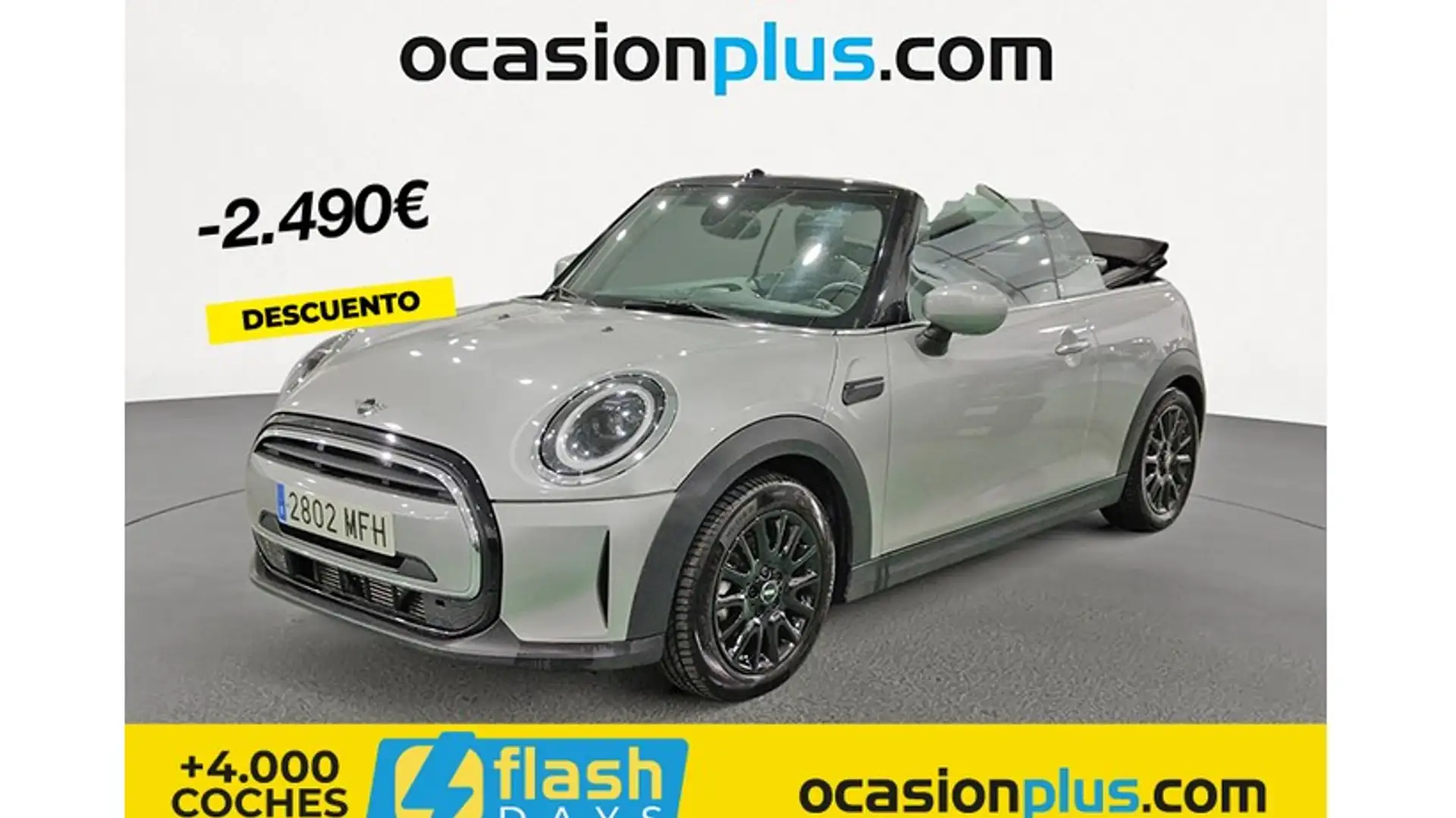 MINI Cooper Cabrio Aut. Plateado - 1
