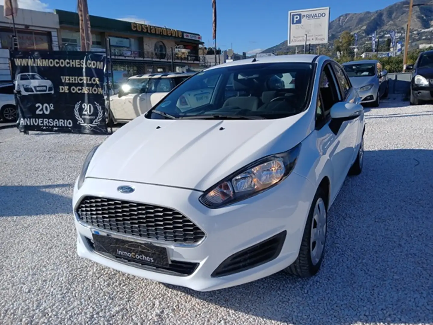 Ford Fiesta 1.5 TDCi Trend Blanc - 1