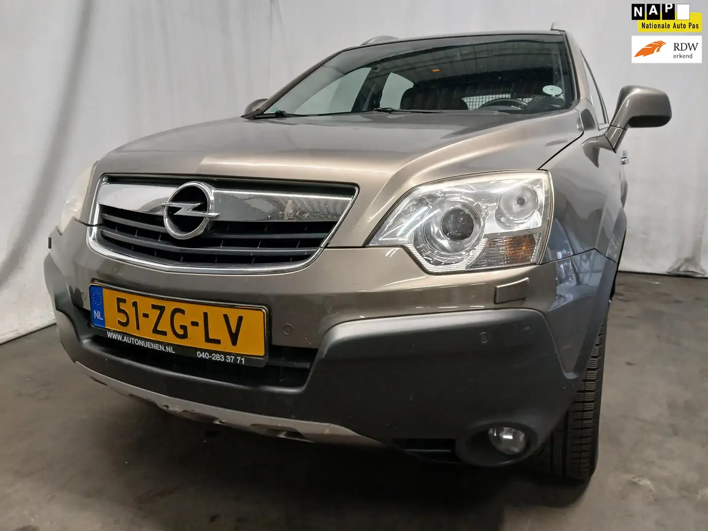 Opel Antara 3.2 V6 Cosmo SCHADEAUTO!! Beige - 1
