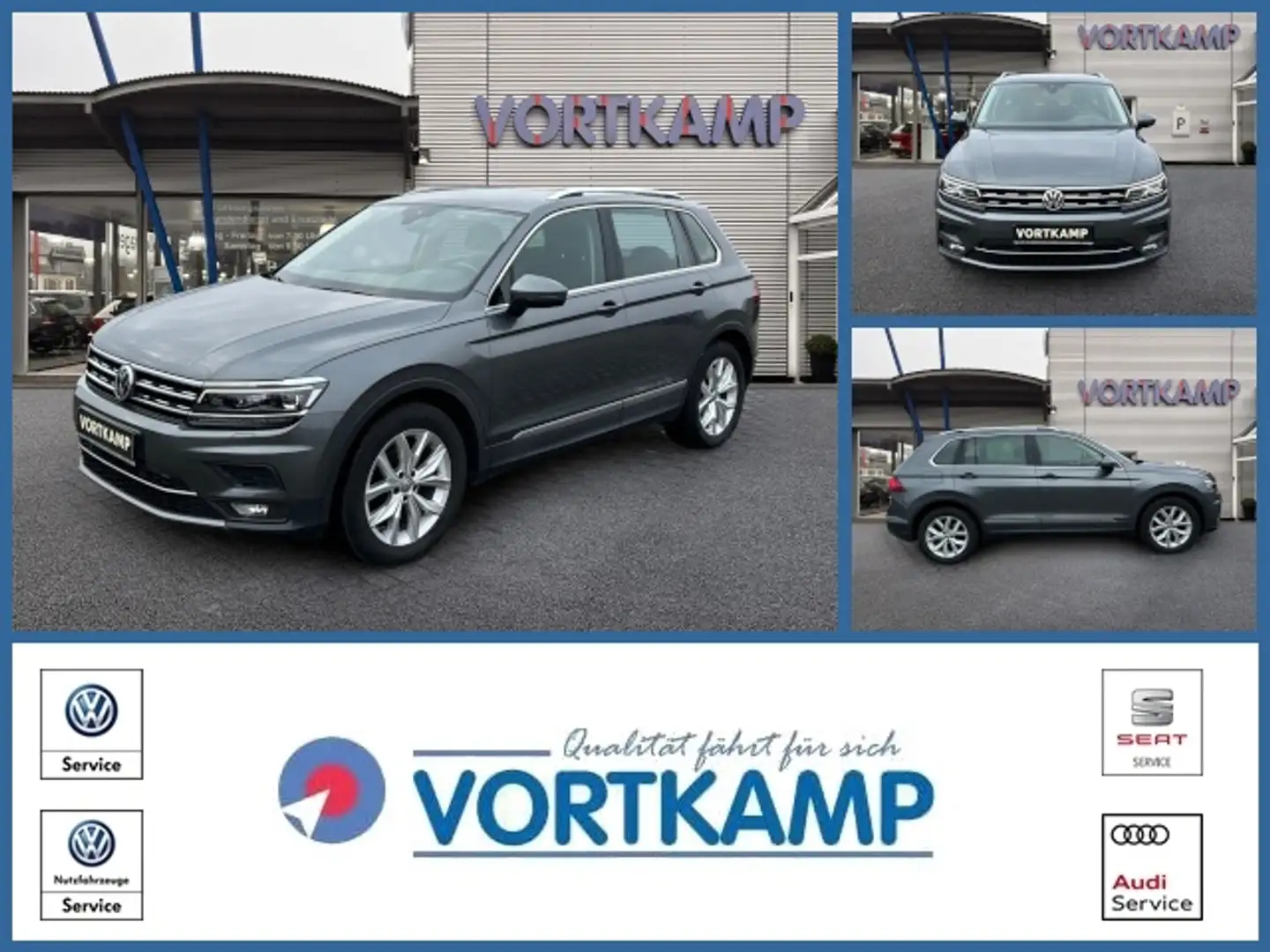 Volkswagen Tiguan Highline 1.5 TSI DSG HeadUp/IQLight/AHK Grau - 1