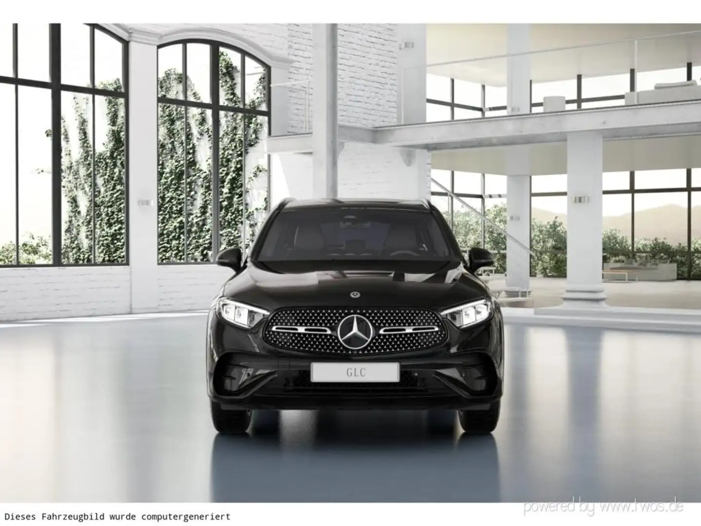 Mercedes-Benz GLC 200 d 4MATIC Night SpurW W-Paket PDC SHZ Schwarz - 2