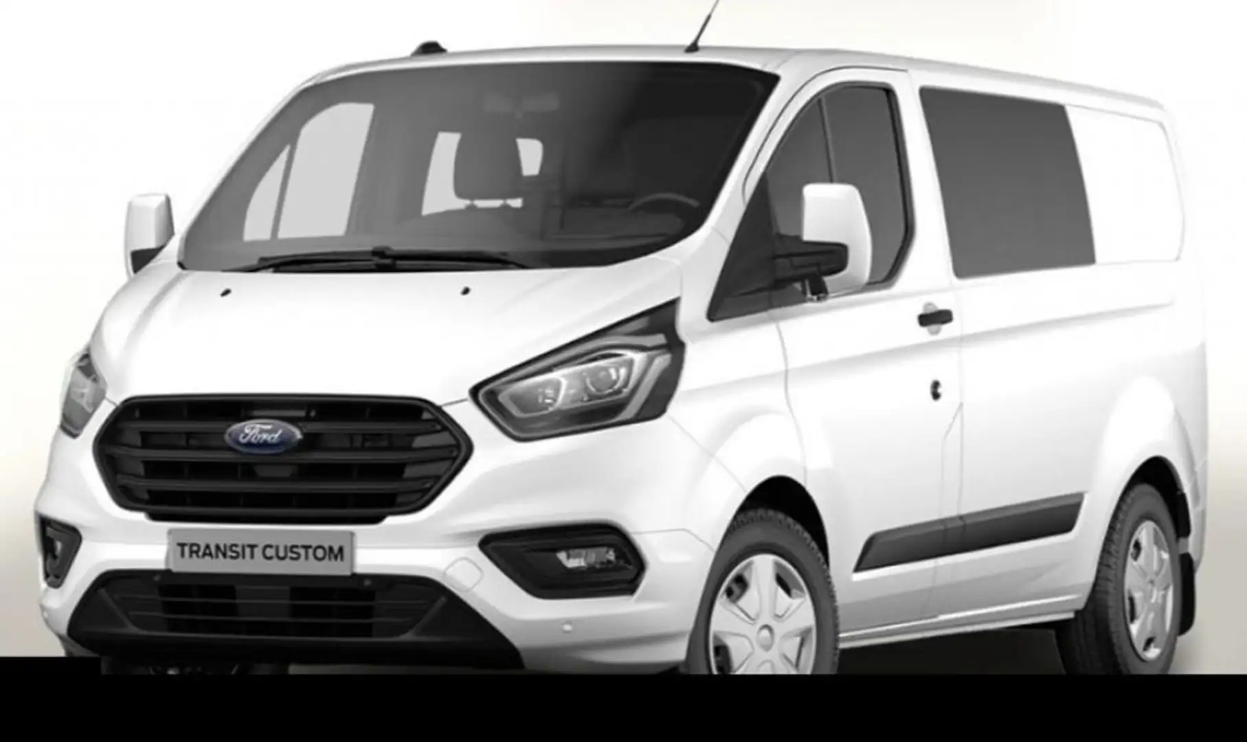 Ford Transit Custom 320 2.0 EcoBlue 130 PC-DC Furgone Trend Bianco - 1