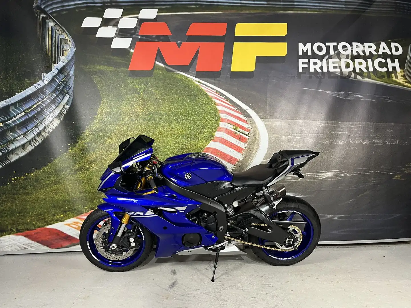 Yamaha YZF-R6 RJ27 [SERVICE+TÜV NEU] Azul - 2