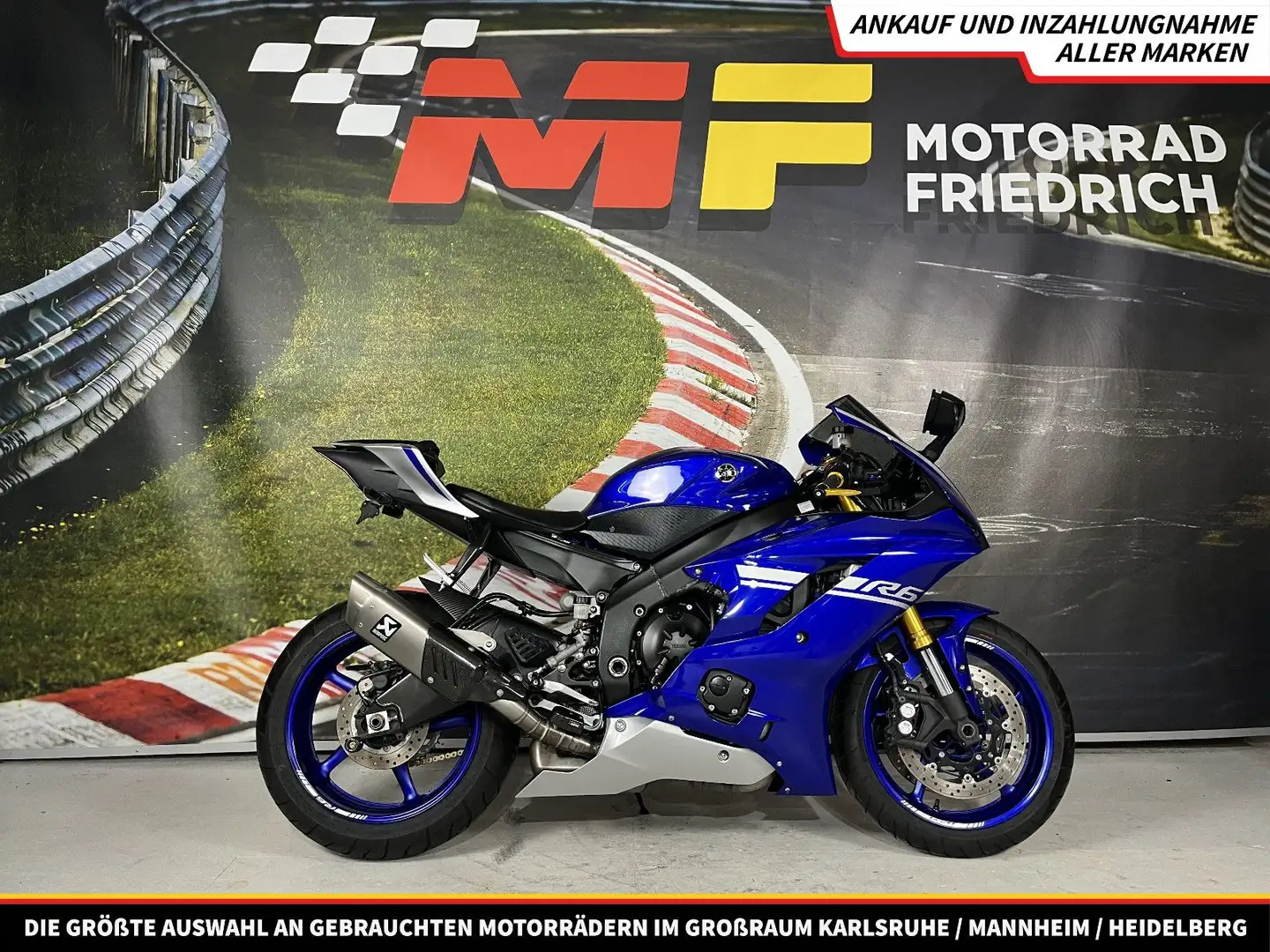 Yamaha YZF-R6 RJ27 [SERVICE+TÜV NEU] Azul - 1