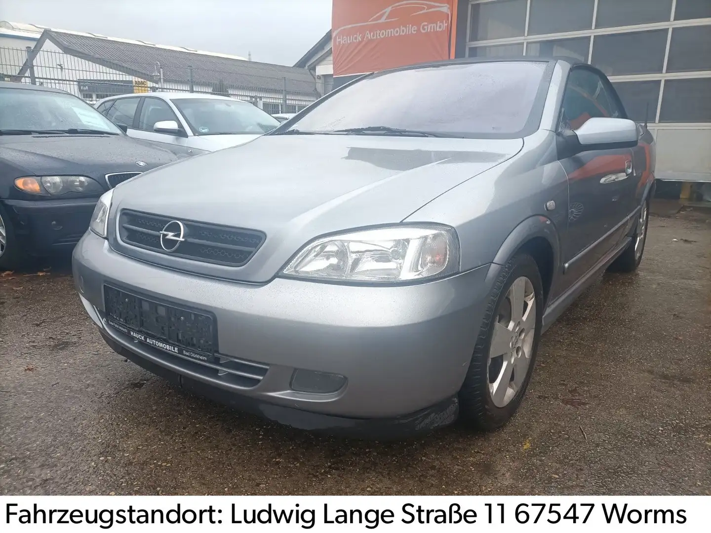 Opel Astra G Cabrio 1.8 16V /PDC/SH/Klima Argent - 1
