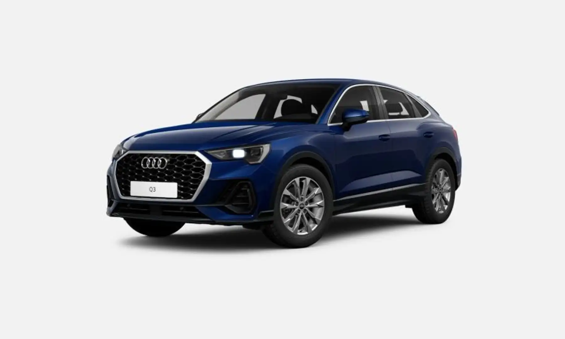 Audi Q3 35 TDI Sportback Bleu - 2