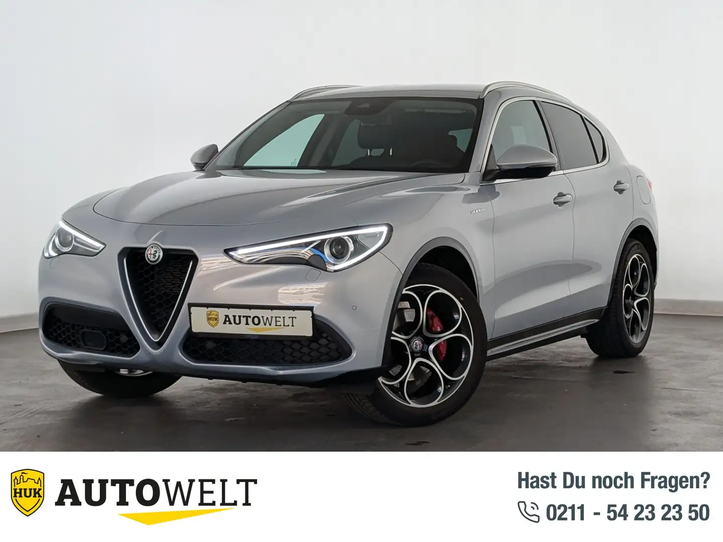 Alfa Romeo Stelvio Stelvio 2.0 Turbo 16V Lusso Ti Q4 XENON+NAVI+ACC Rojo - 1