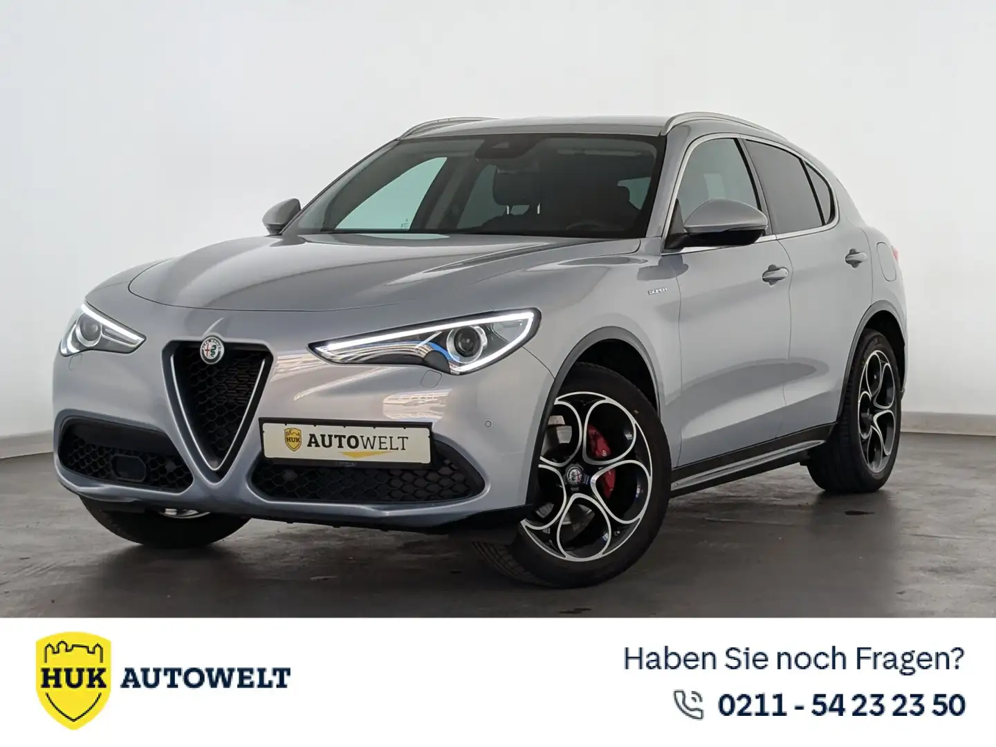 Alfa Romeo Stelvio Stelvio 2.0 Turbo 16V Lusso Ti Q4 XENON+NAVI+ACC Rot - 1