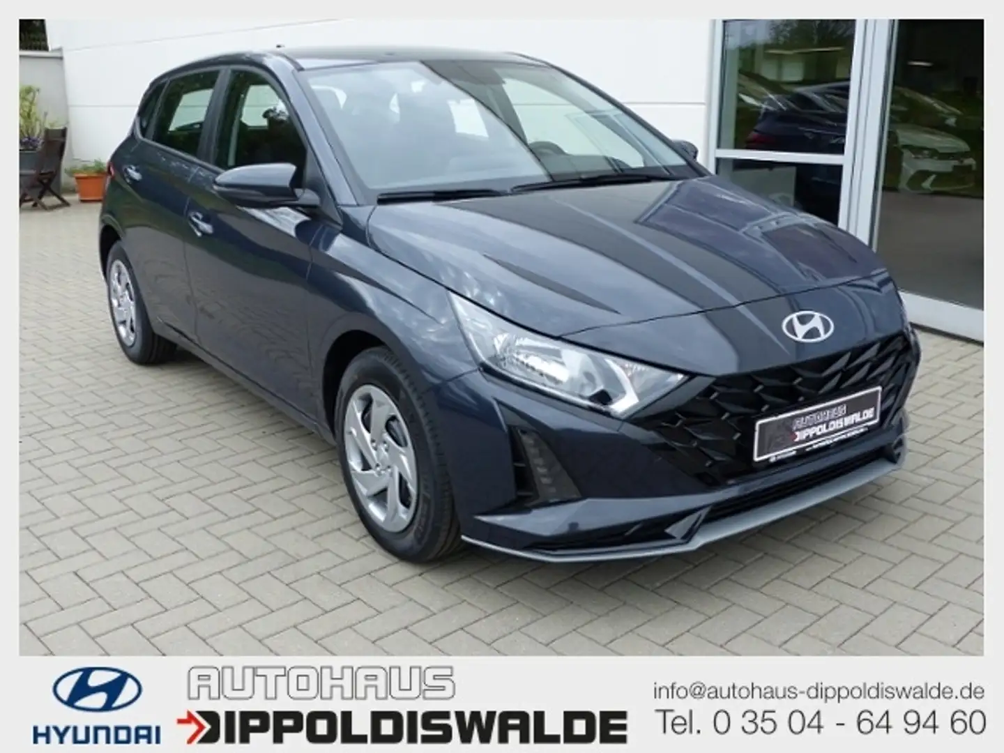 Hyundai i20 1.0 T-GDI Select *Klima*Navi*GRA* Gris - 1