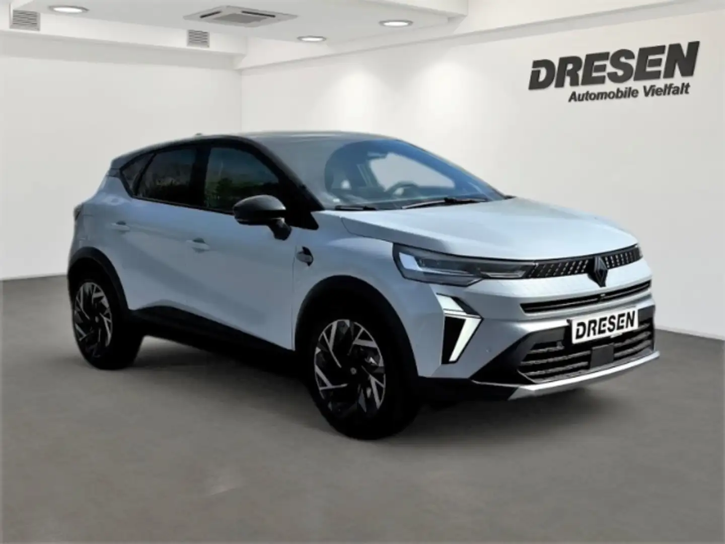 Renault Captur II 1.6 E-TECH Full Hybrid 145 Esprit Alpine PANORA Gris - 2