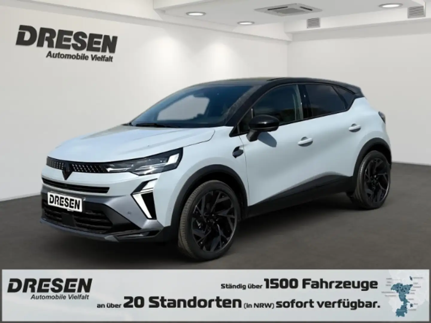 Renault Captur II 1.6 E-TECH Full Hybrid 145 Esprit Alpine PANORA Gris - 1