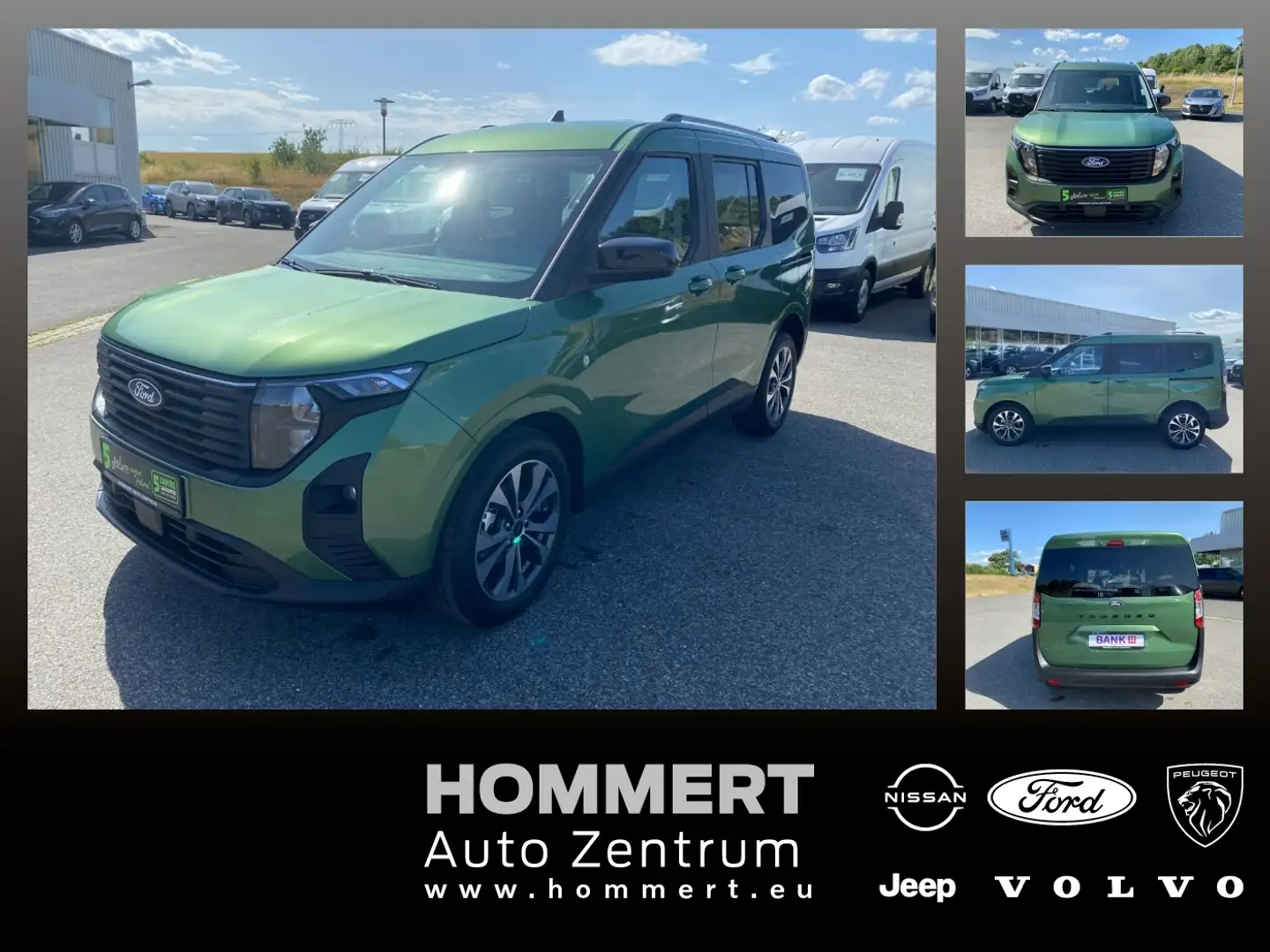 Ford Tourneo Courier 1.0 EcoBoost Titanium Kamera Park Verde - 1