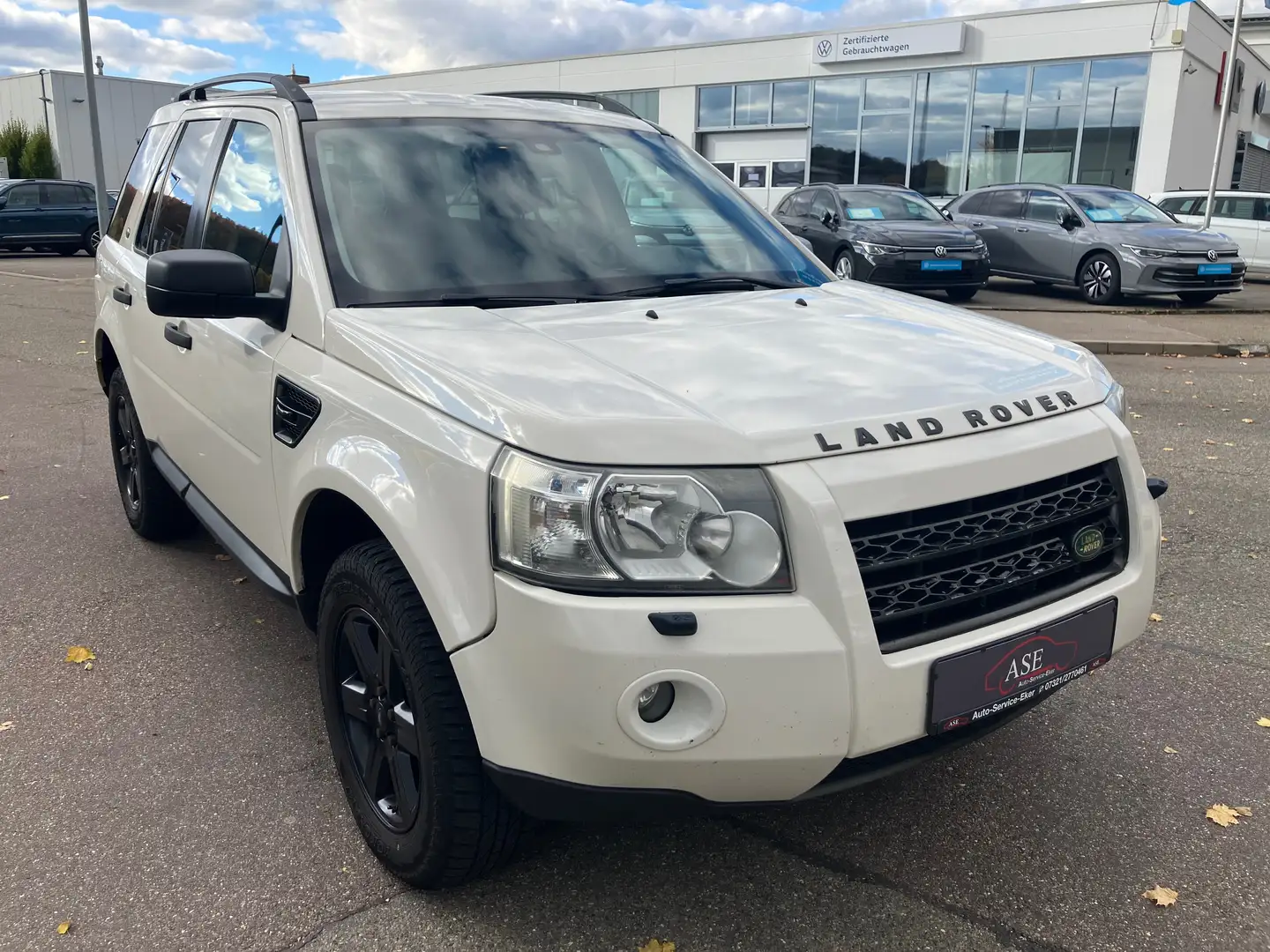 Land Rover Freelander E TD4*TÜV*04/2027*Klima*AHK* Weiß - 2
